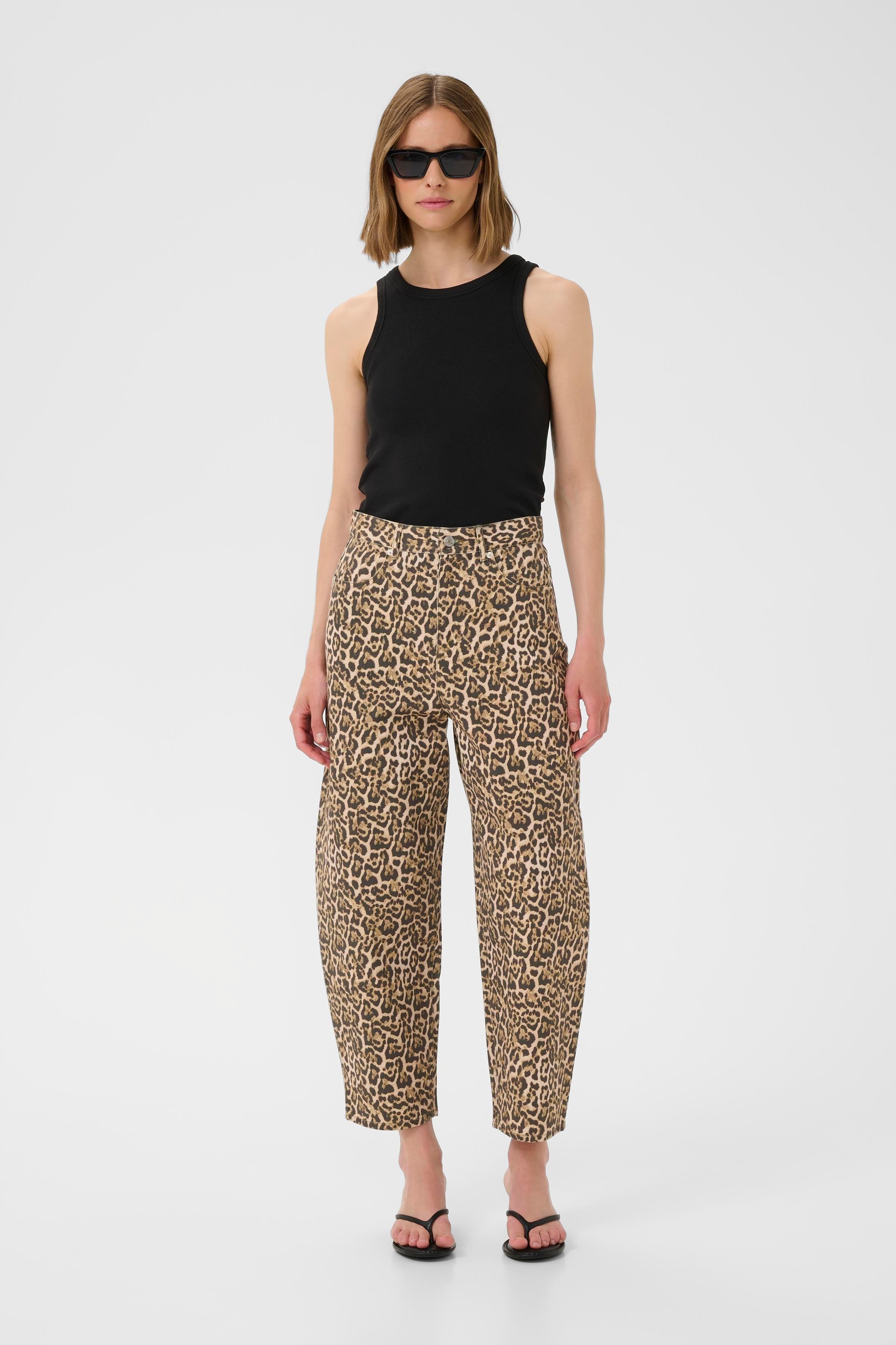 RiverIW Leopard Casual jakke LOOKBOOK FRONT 30110455-300824