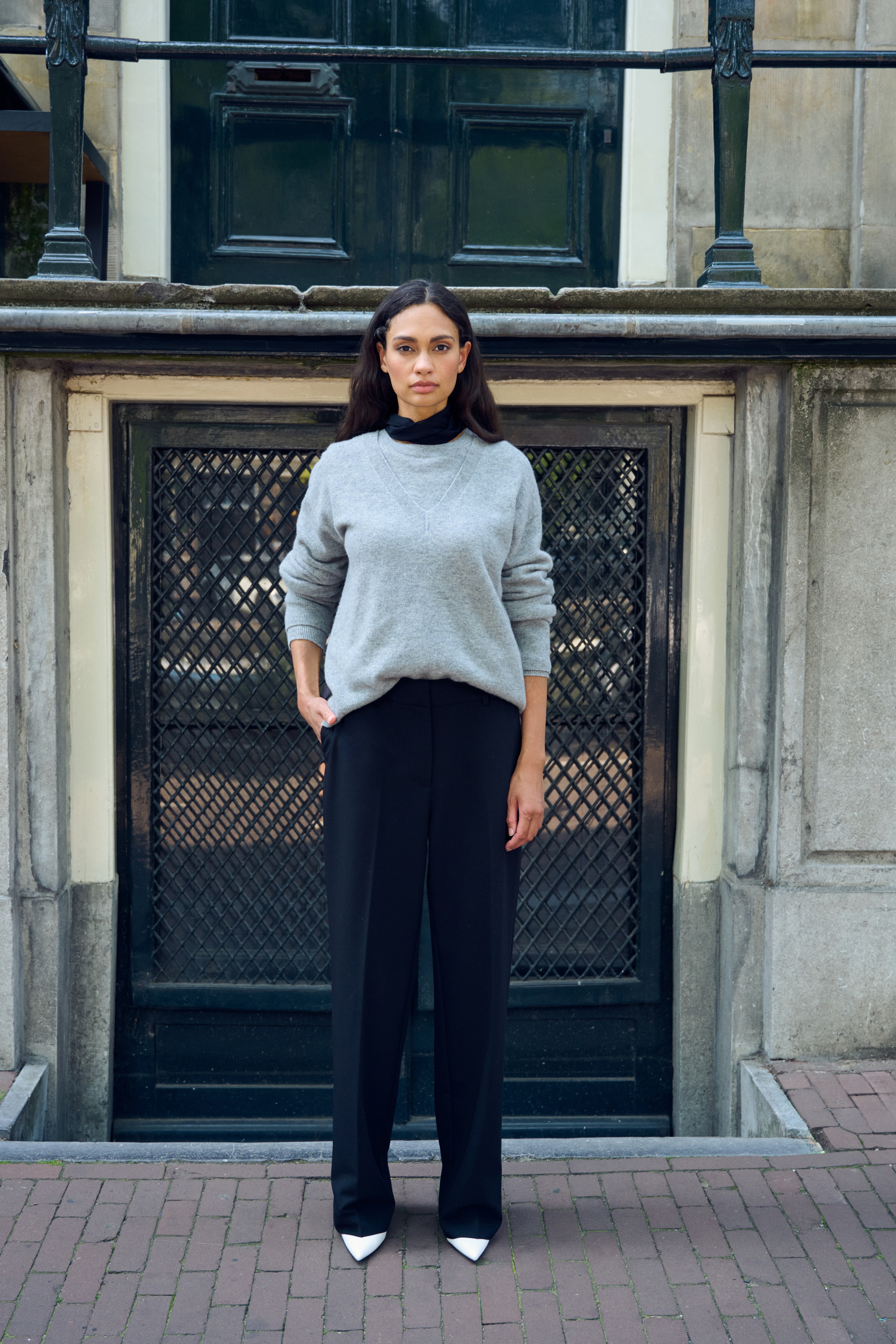 KBAnemone Pullover in 100% wool LOCATION NONE 10105773-103702