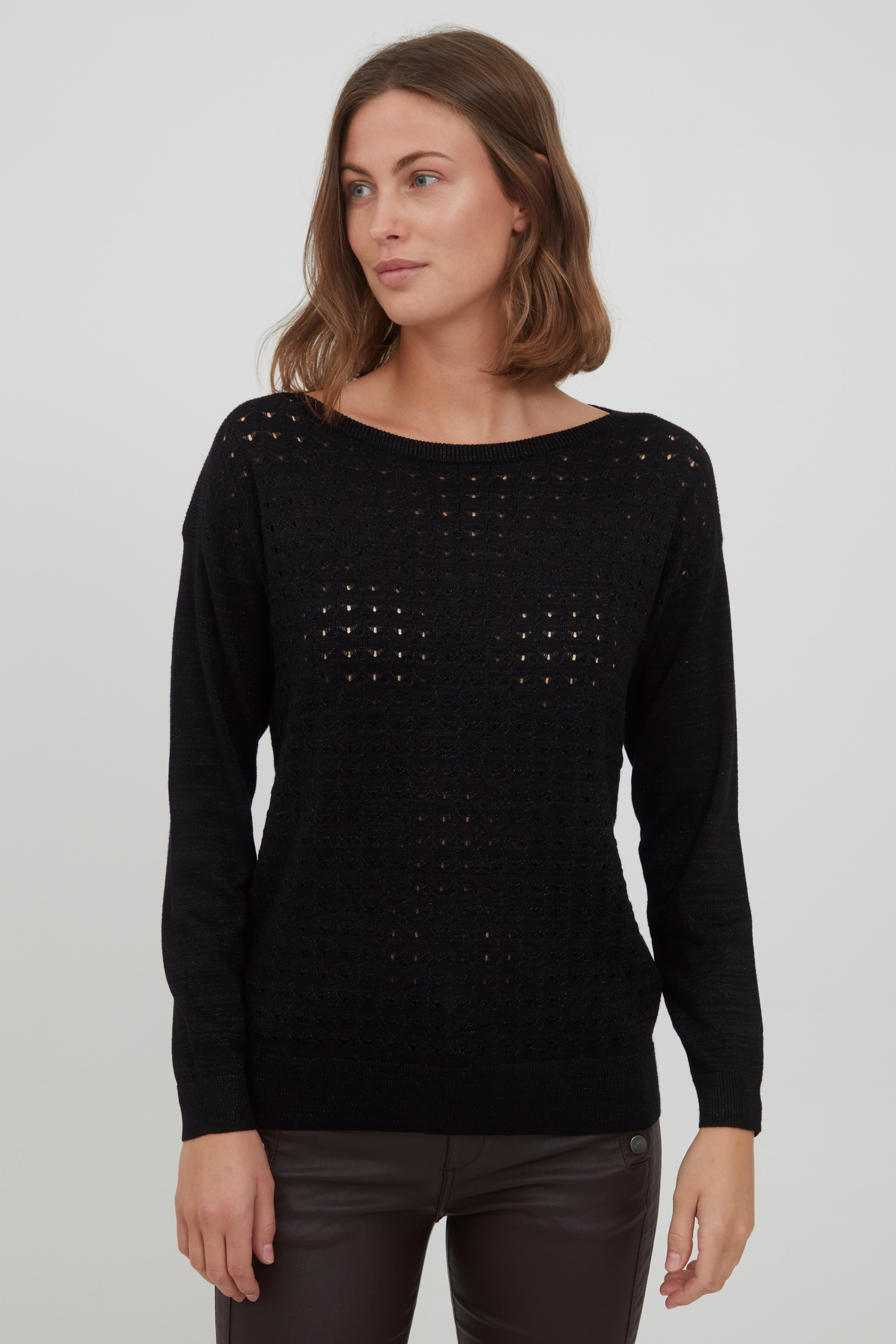 Strikket pullover LOOKBOOK FRONT 20610076-200113