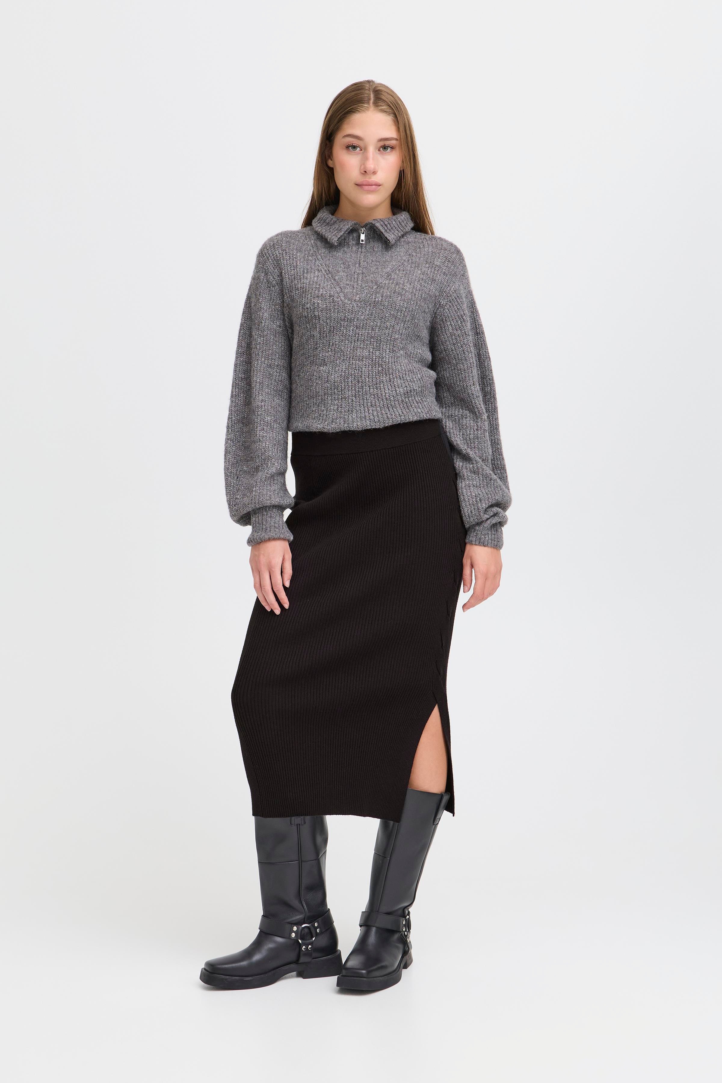 IHDOLLIS Skjørt LOOKBOOK FRONT 20124353-194008