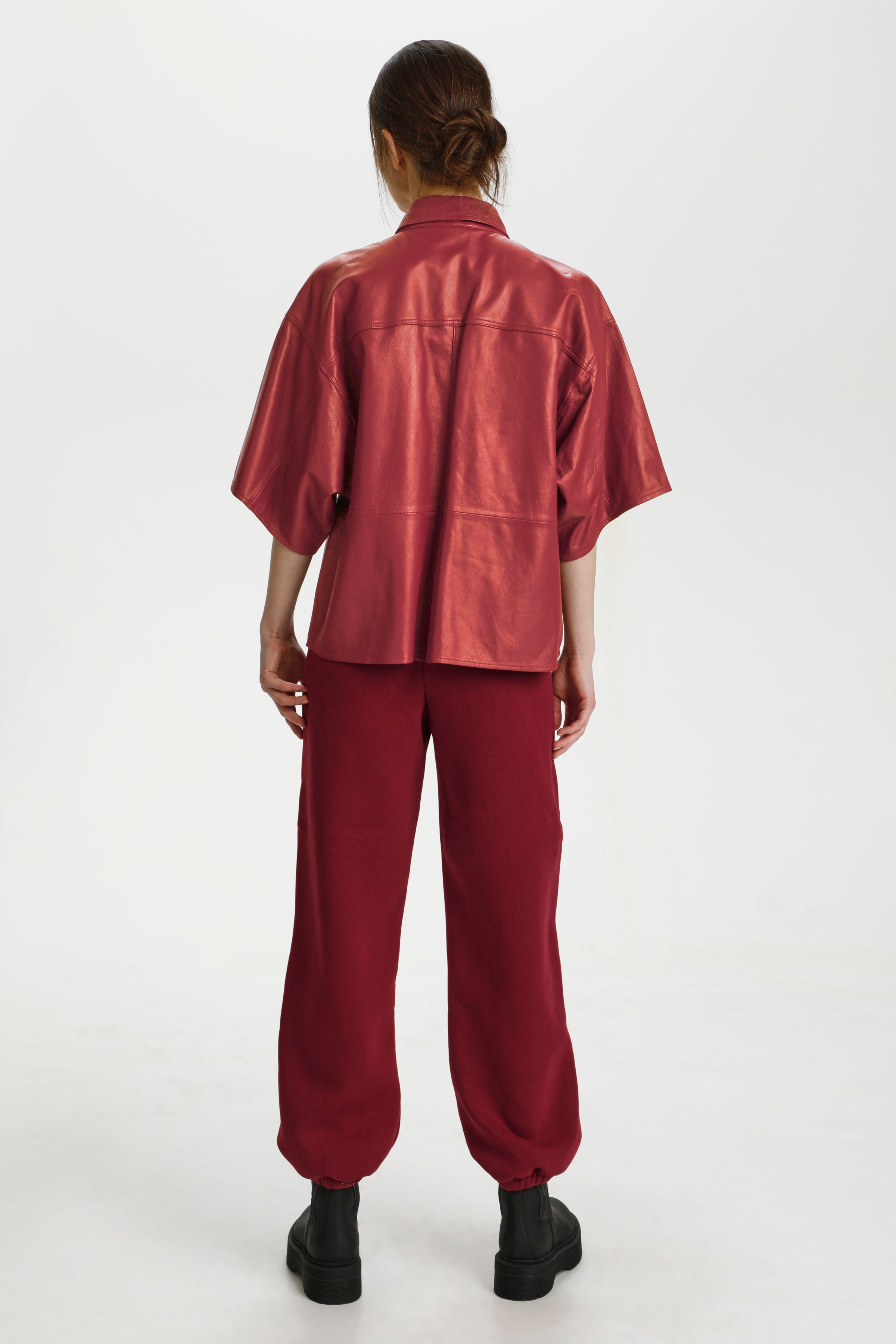 LiljaGZ SS Skinn skjorte LOOKBOOK BACK 10905350-101426