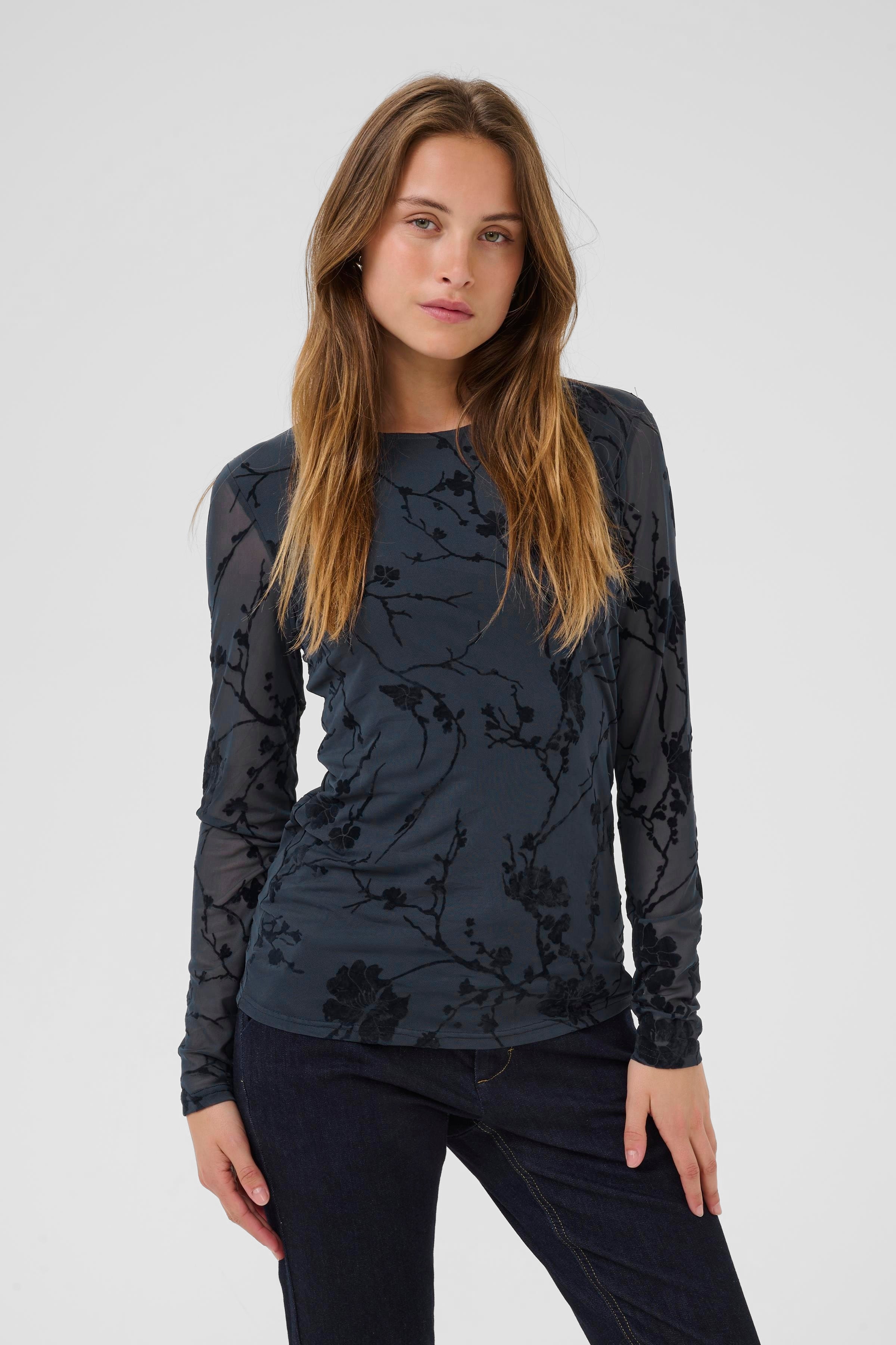 CUpalida Mesh blouse LOOKBOOK FRONT 50112460-194011