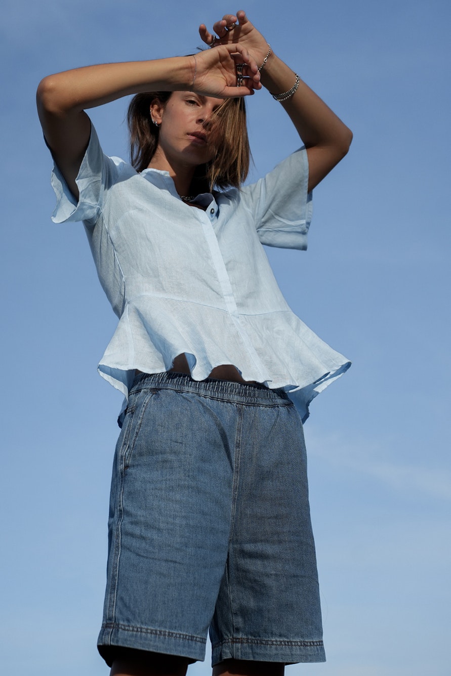 RigittaIW Linne Skjorta LOCATION NONE 30110343-154031