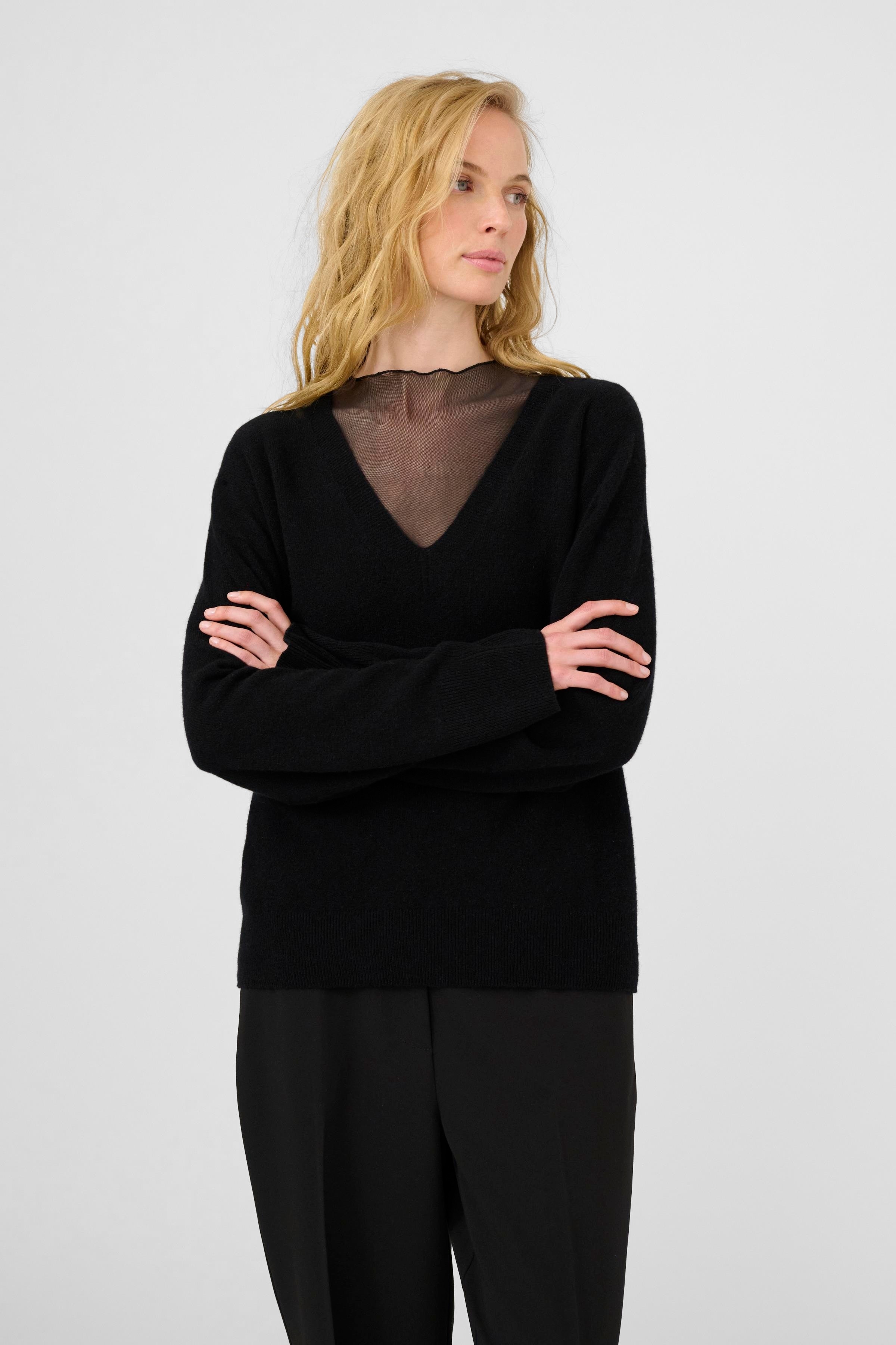 KBAnemone Genser i 100% ull LOOKBOOK FRONT 10105773-194008