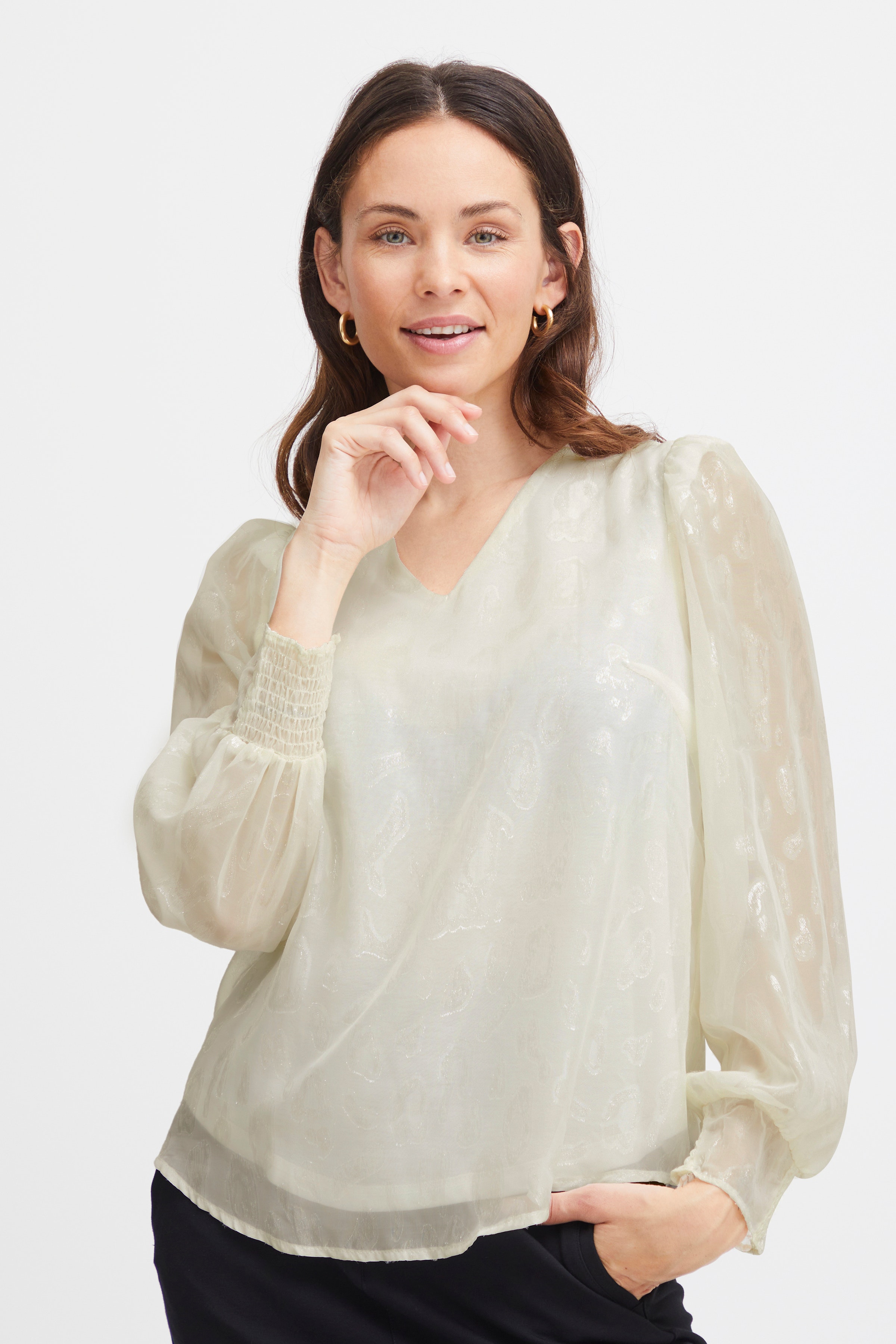 FRSPARKLY Blouse LOOKBOOK FRONT 20613003-120304