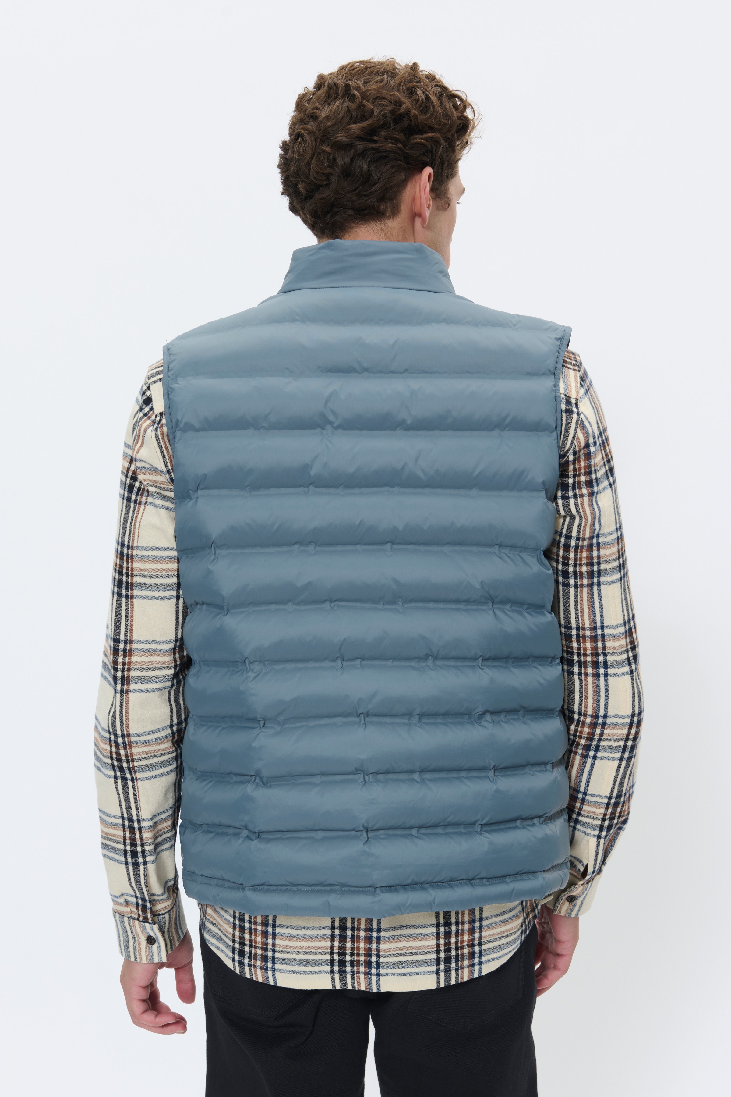 MAsalvatore gesteppte Weste LOOKBOOK BACK 30208154-184214