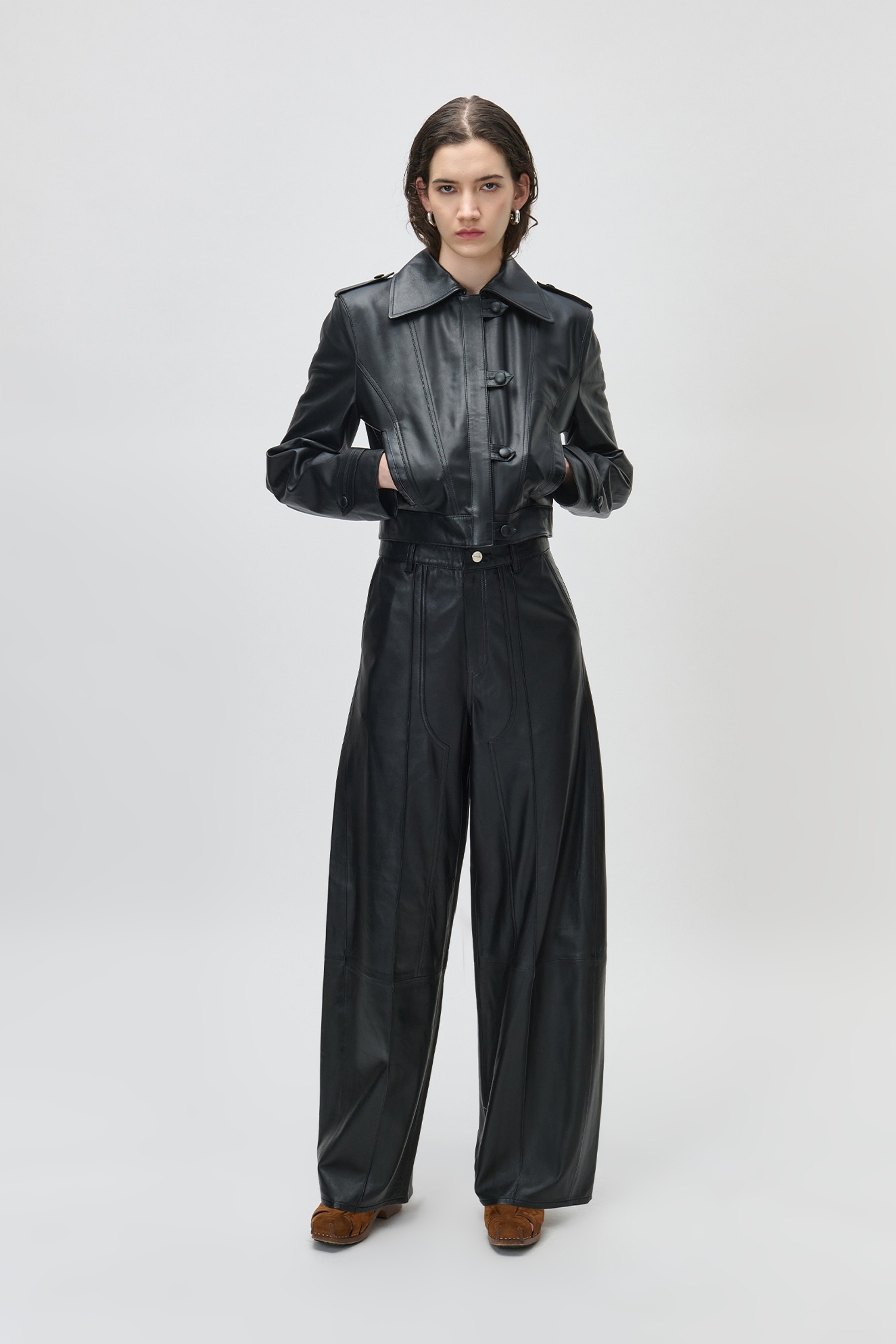 LAUREN JACKET LOOKBOOK FRONT 30600690-BK999