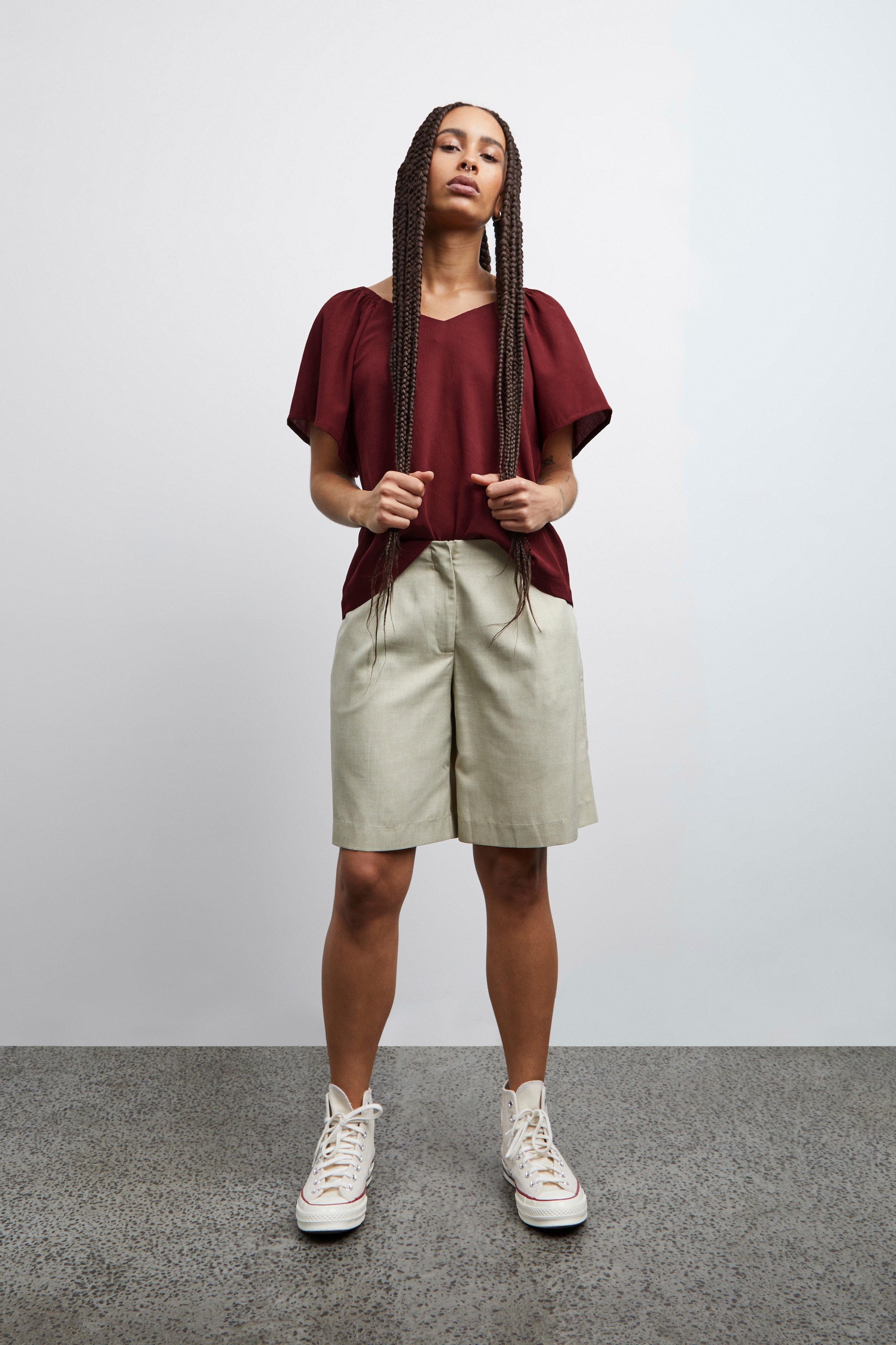 IHGITTY Bluse LOOKBOOK FRONT 20118387-191526