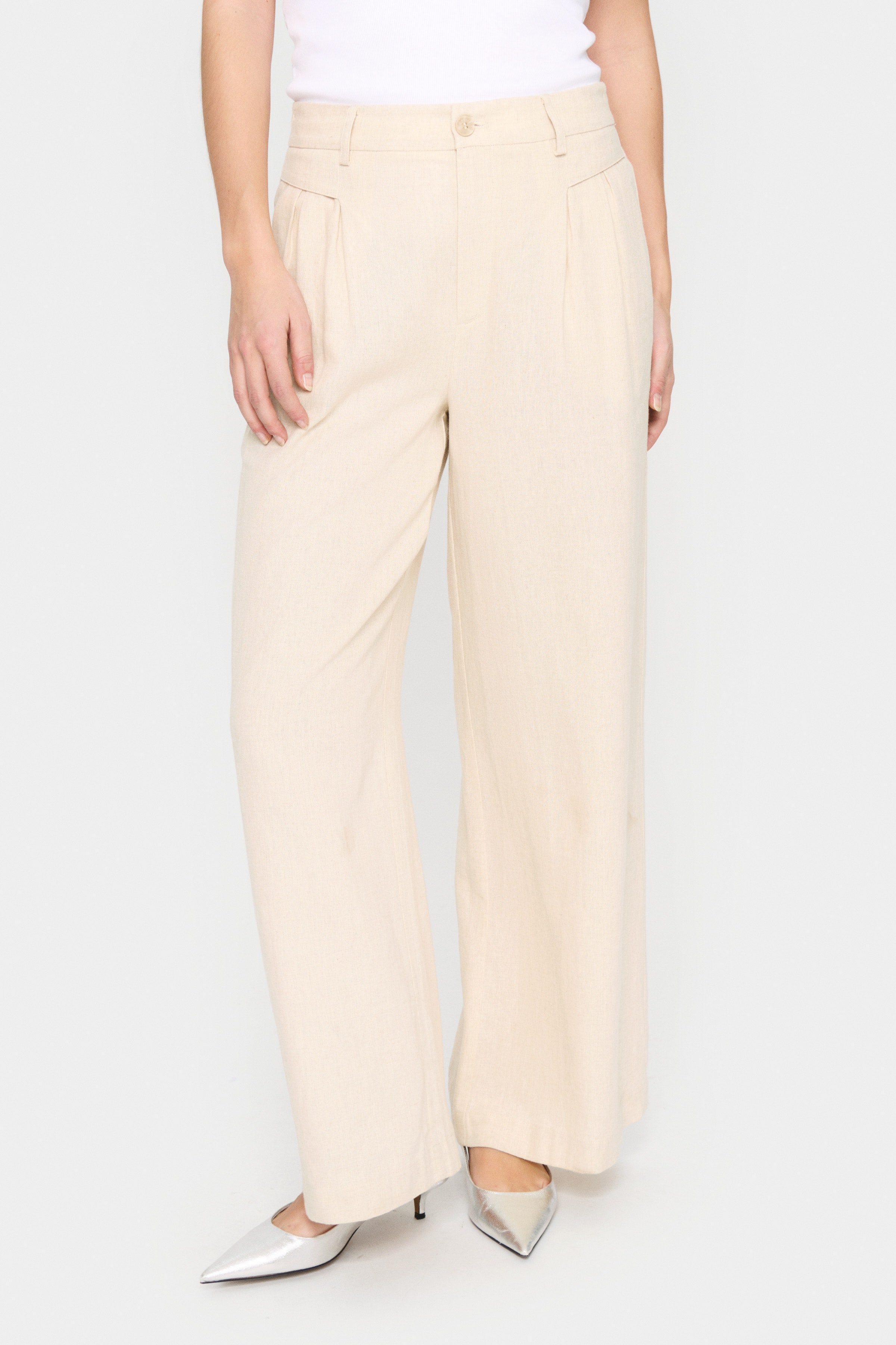 EstelleSZ Linen trousers LOOKBOOK FRONT 30513280-1306071