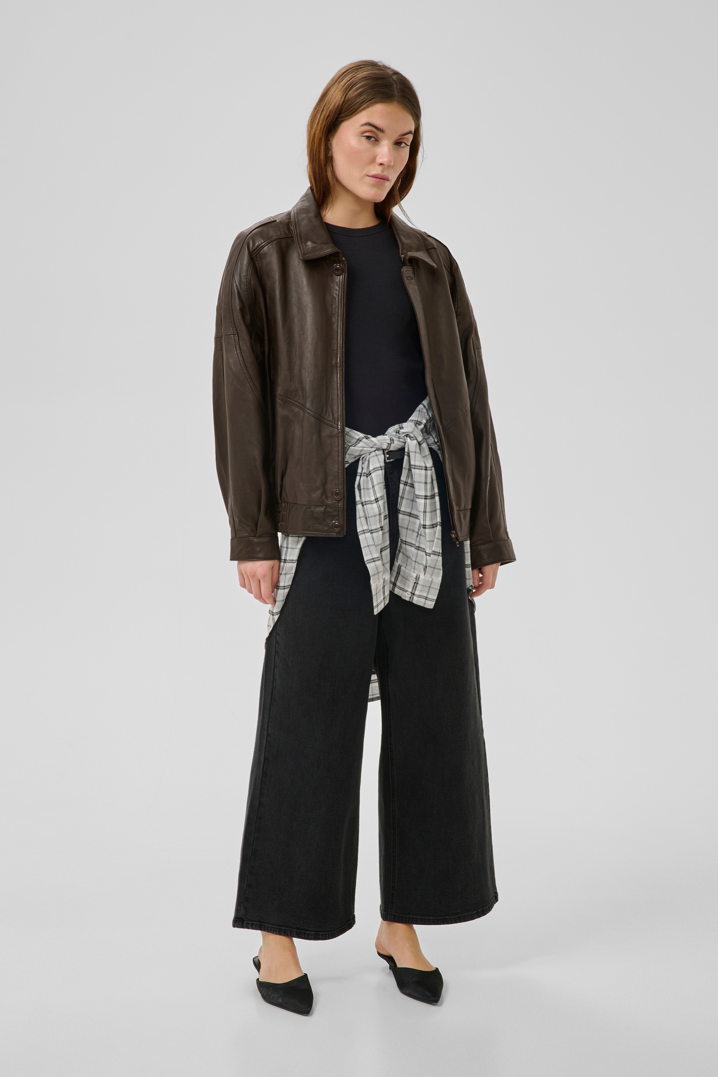 AkelaMW Læderjakke LOOKBOOK FRONT 10704906-190840