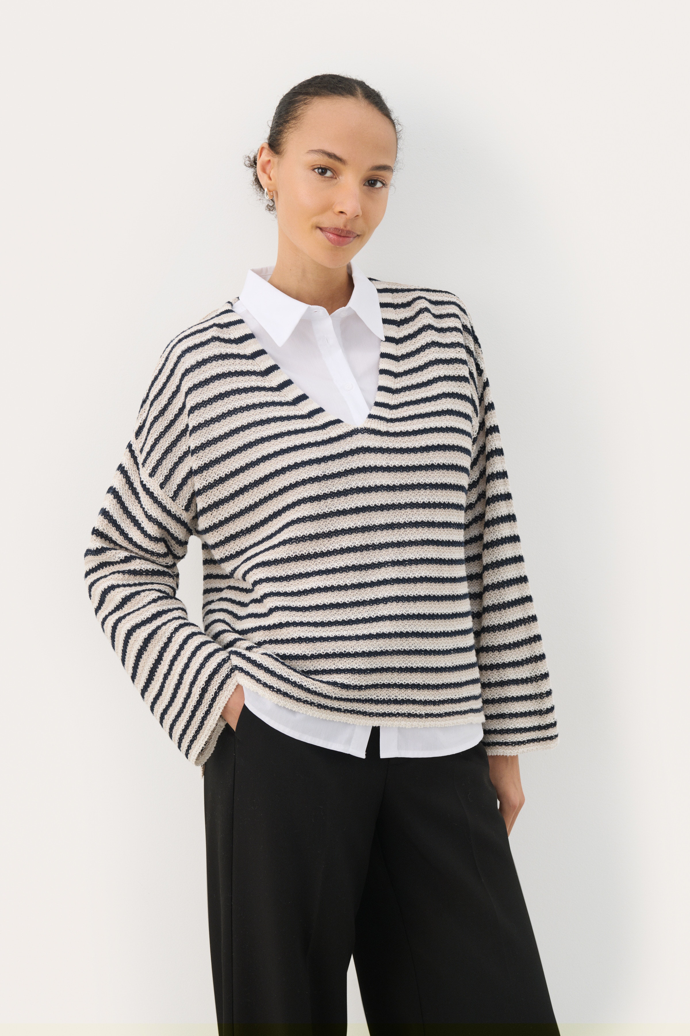 NahniPW Linnepullover LOOKBOOK FRONT 30309425-303600