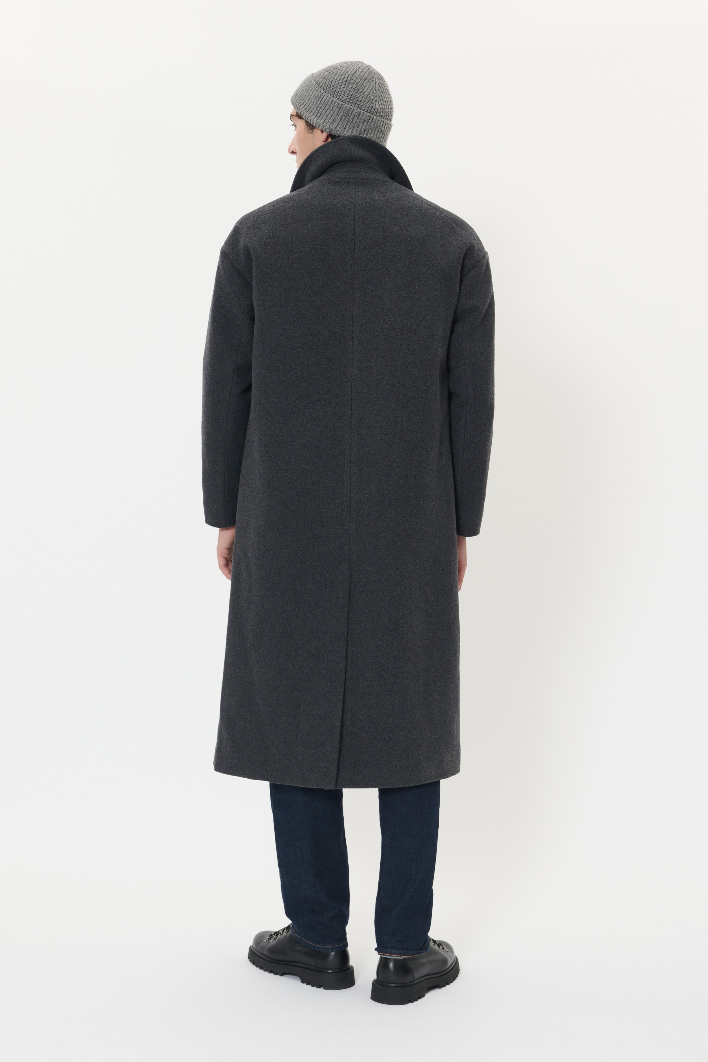 MABurnley Doppelreihiger Wollmantel LOOKBOOK BACK 30208858-300271