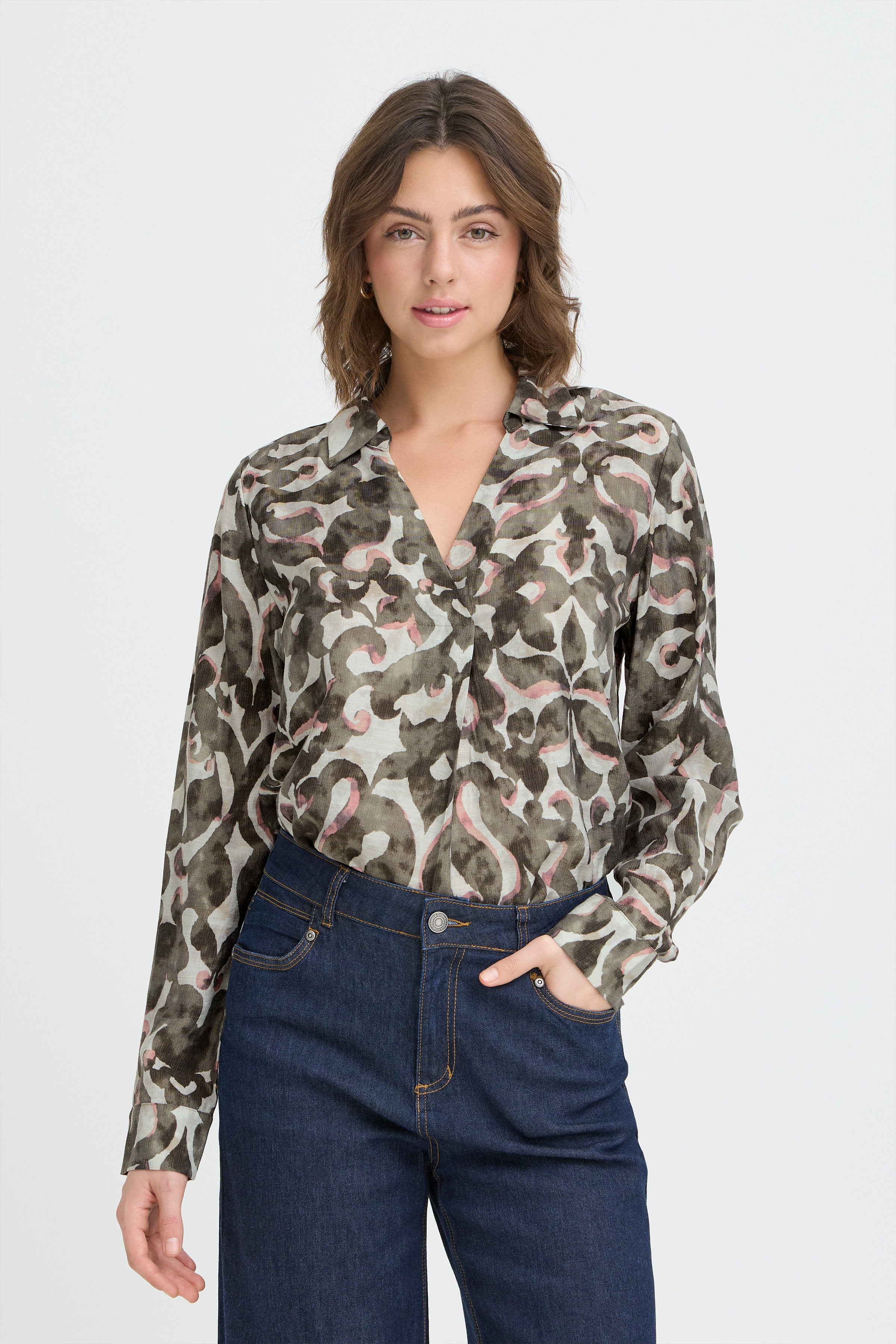 FRARIANA Bluse LOOKBOOK FRONT 20617395-900004461