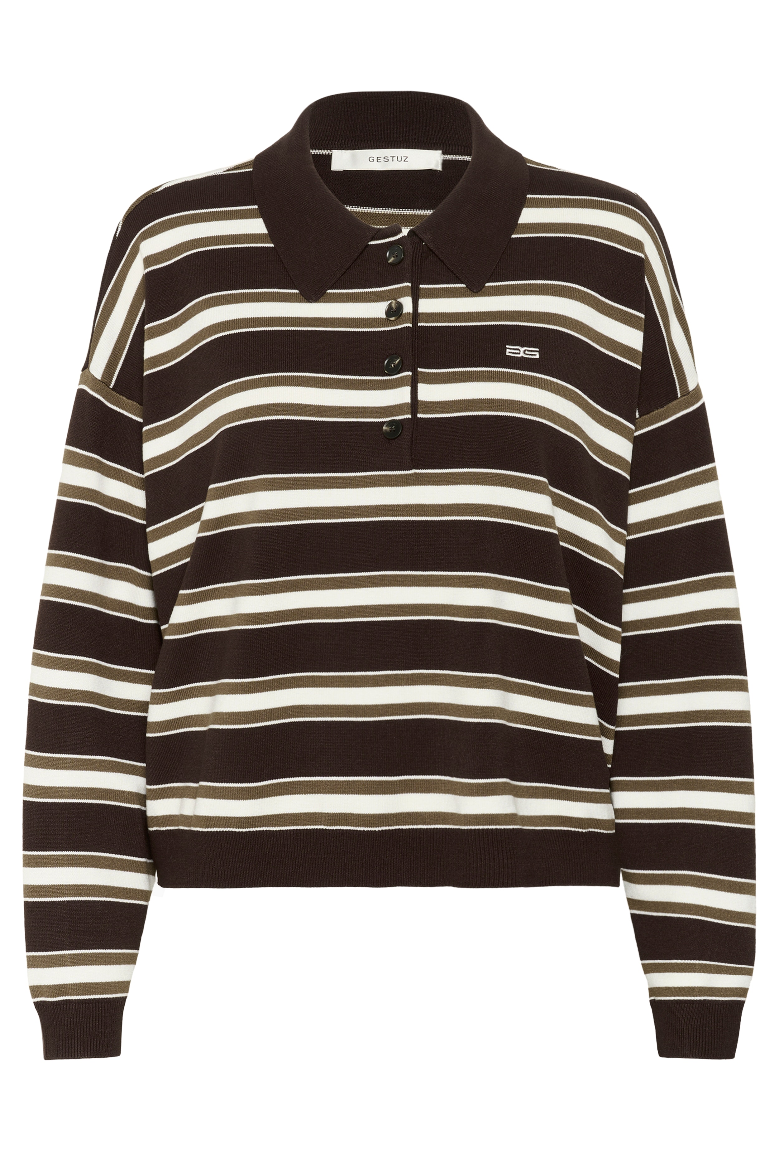 GZpaige Langärmliges Poloshirt PACK FRONT 10910655-108478