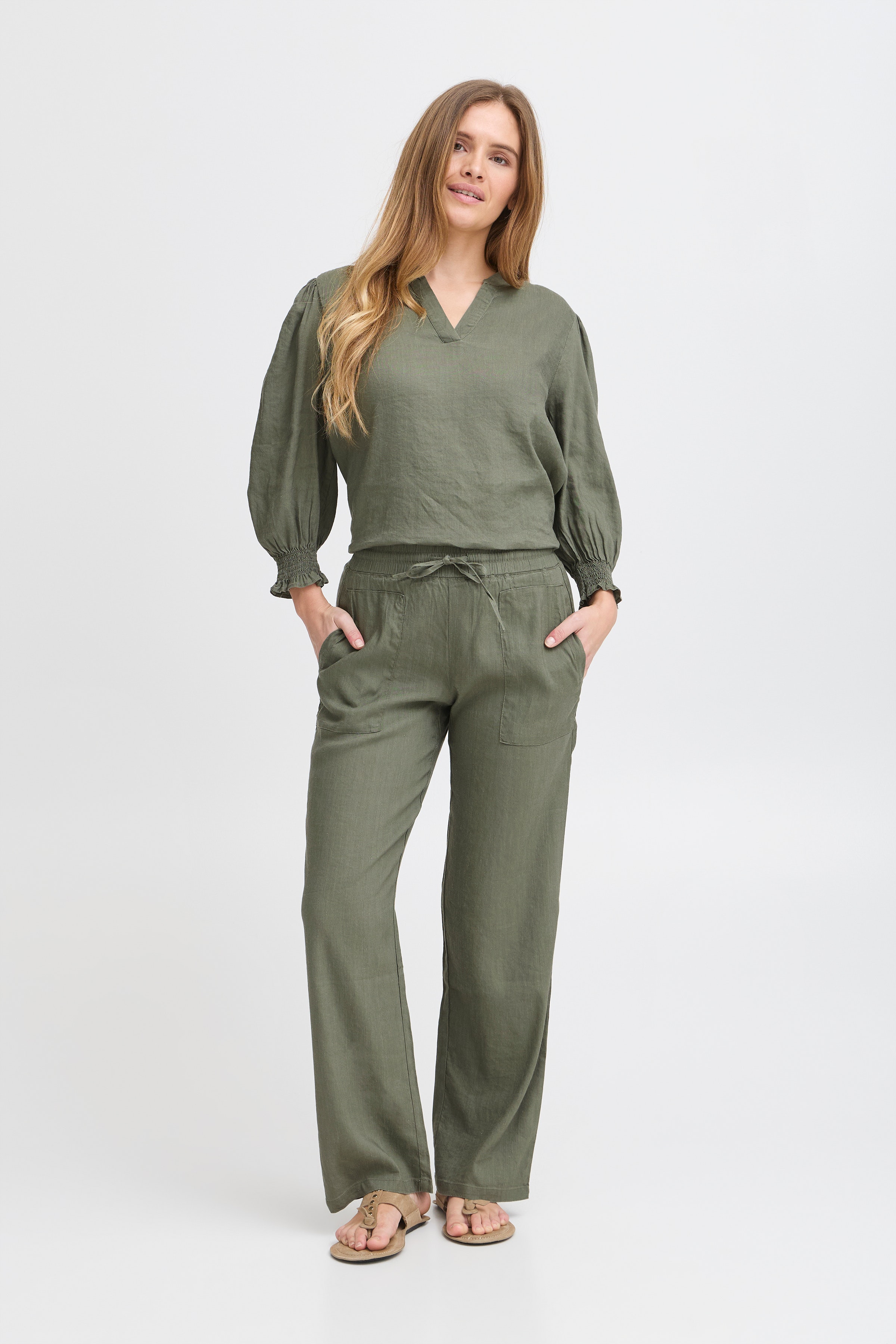 PZLUCA Full Length, Wide Leg Trousers LOOKBOOK FRONT 50208892-180312