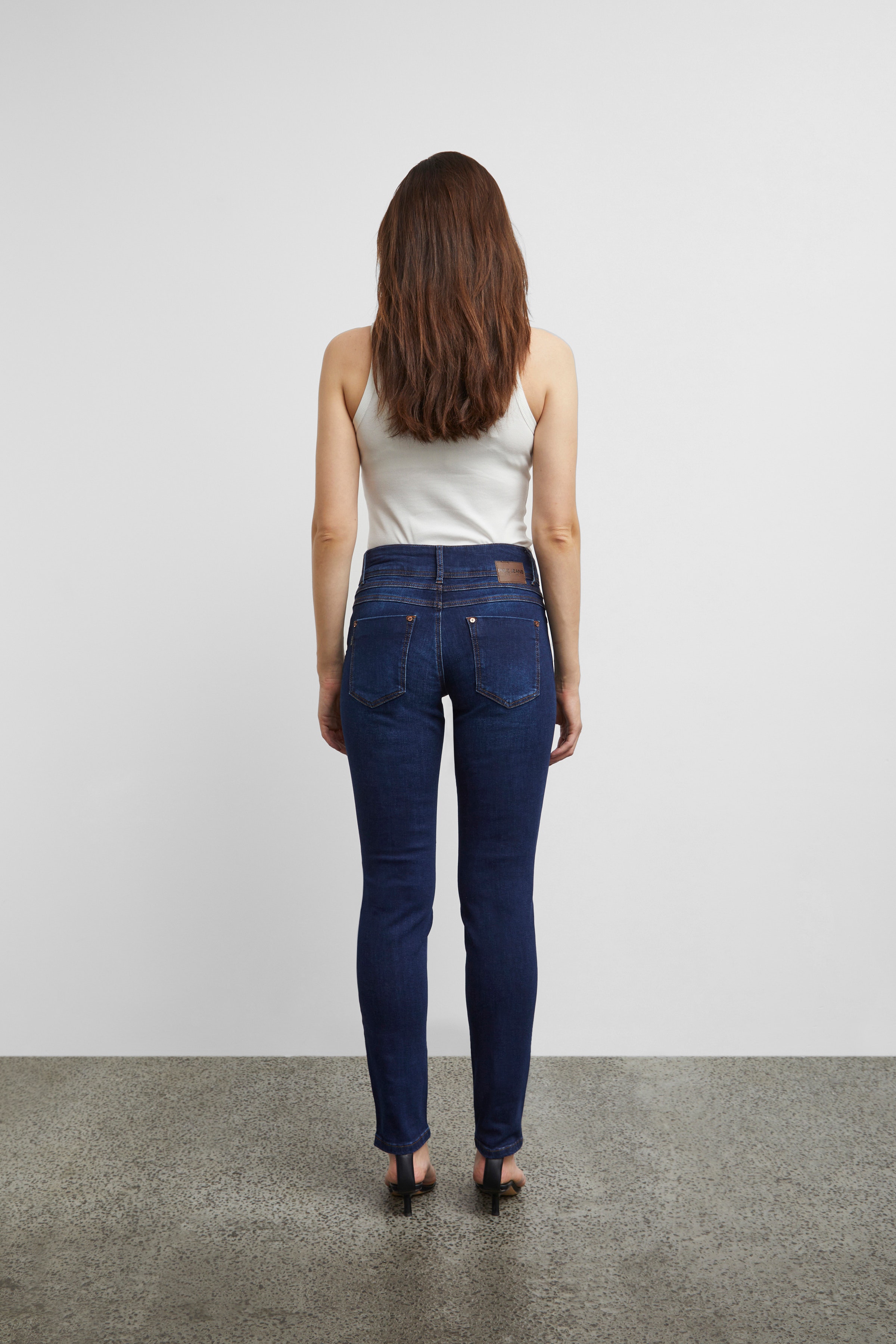 PZSUZY HW Curved Jeans Skinny Leg LOCATION NONE 50205549-200002