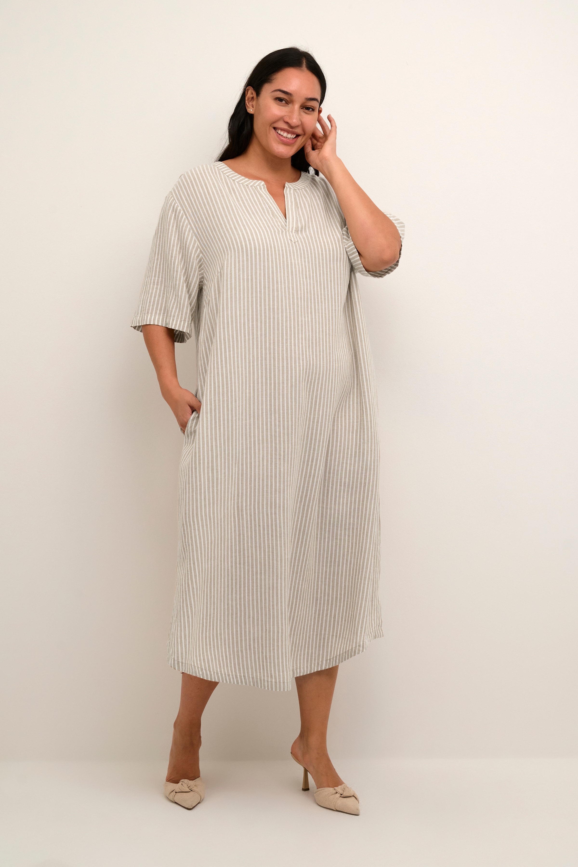 KCmille Robe en Lin LOOKBOOK FRONT 10582218-105466