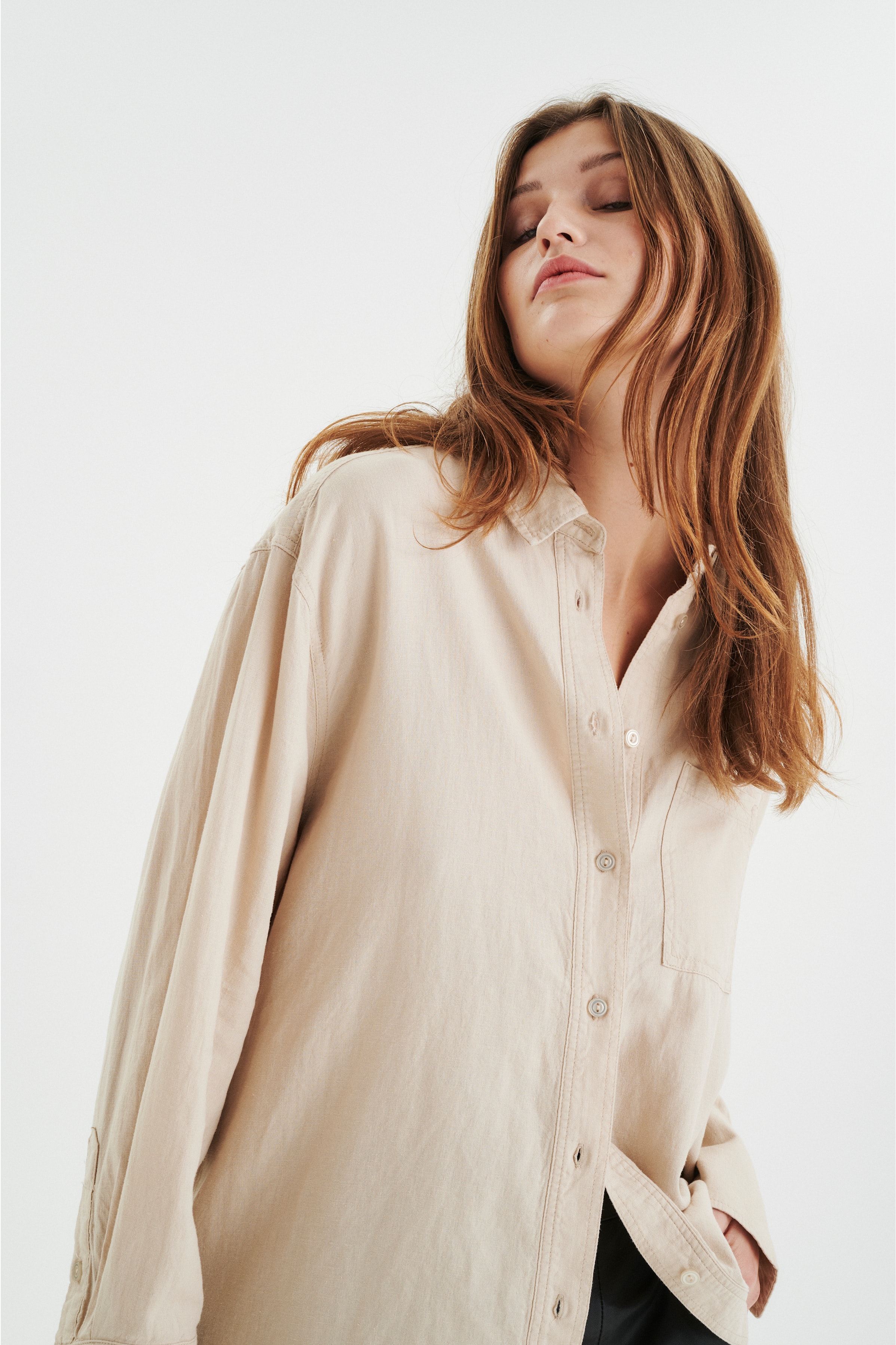 LovaIW Skjorte LOOKBOOK FRONT 30106123-151308