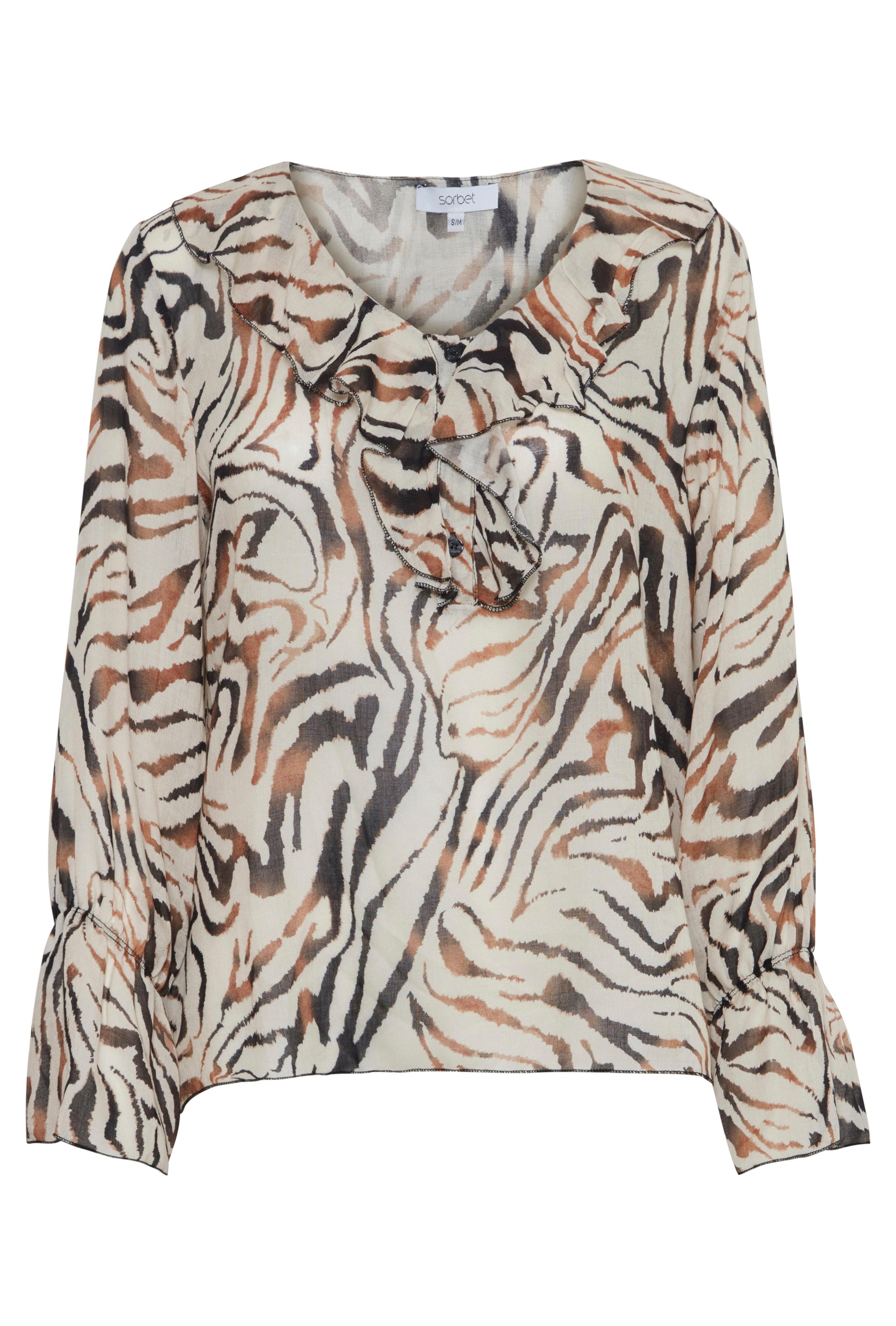 SBELAH Bluse LOOKBOOK FRONT 22100367-203779