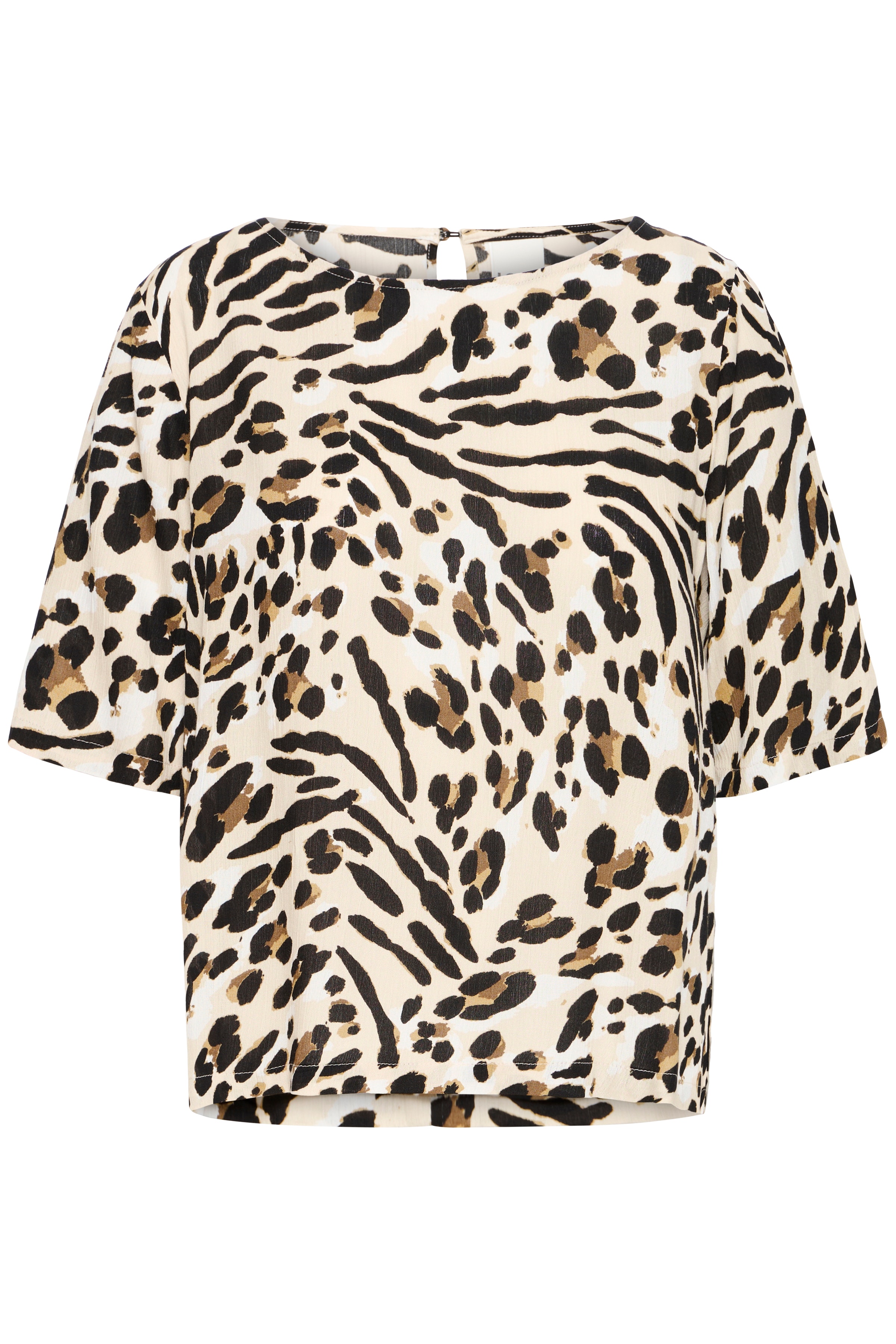 Blouse with short sleeve PACK FRONT 20122971-204480