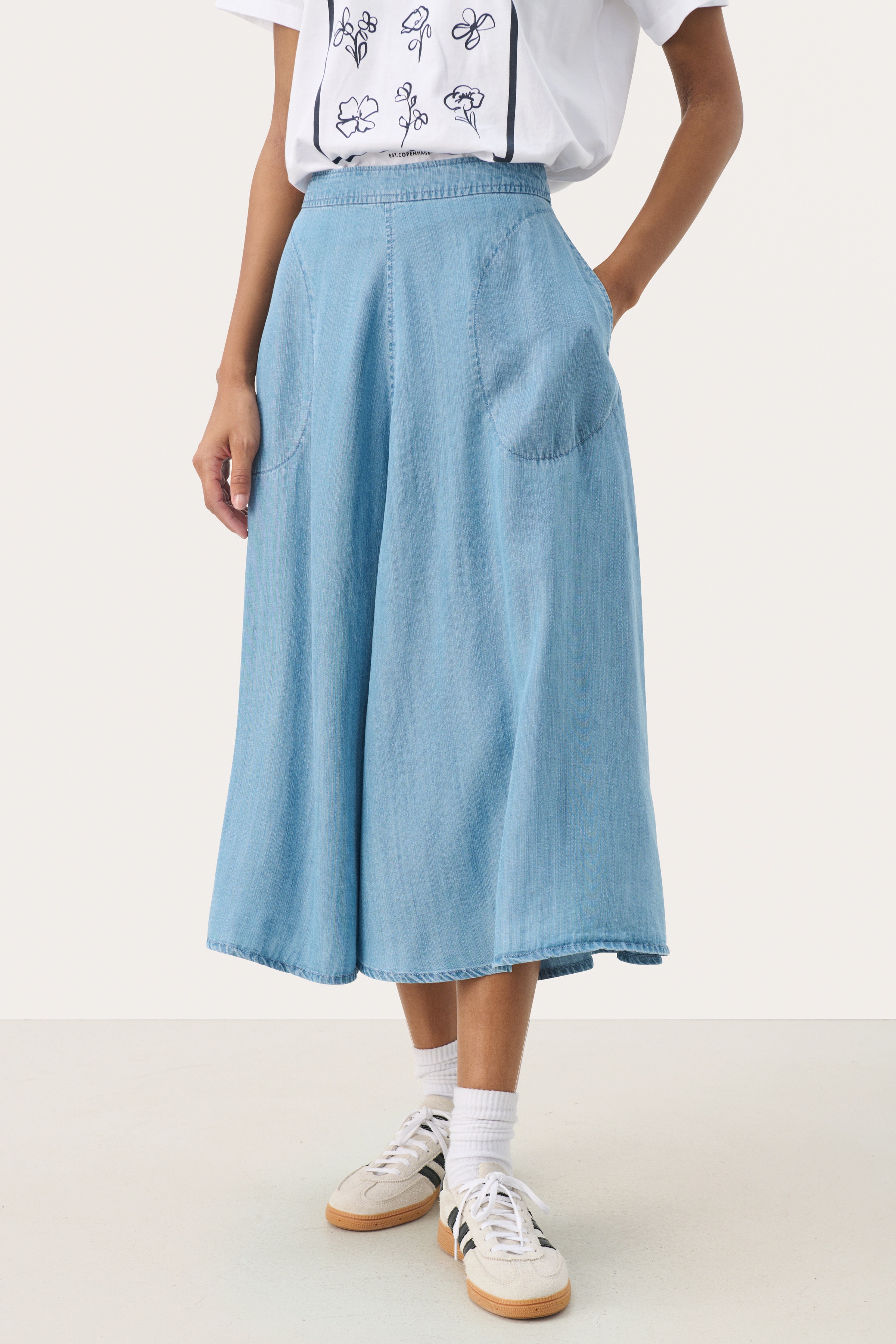 PernillePW Jeanskjol LOOKBOOK FRONT 30306819-300155