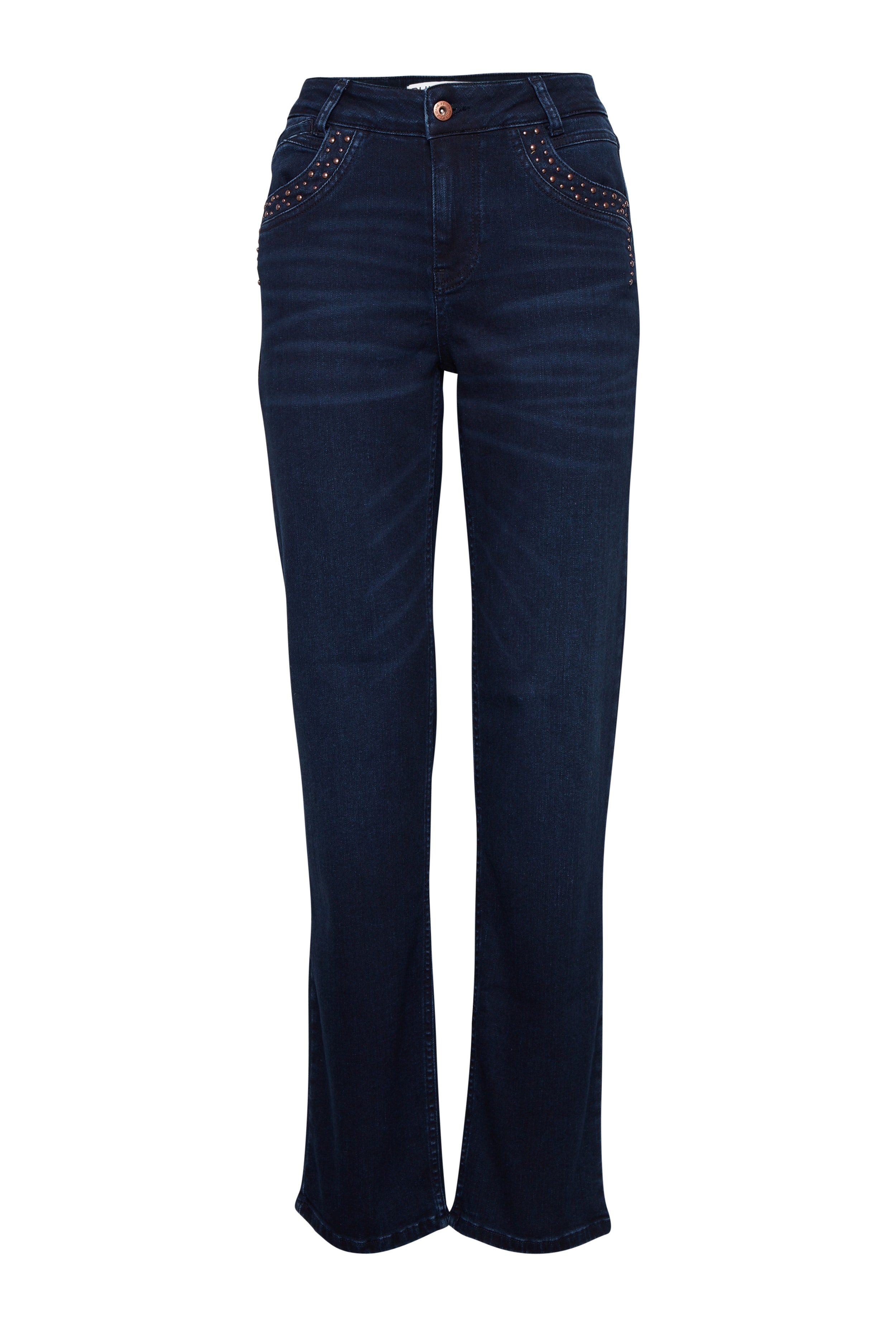 PZCARLA HW Jeans Straight Leg LOOKBOOK FRONT 50207588-201334