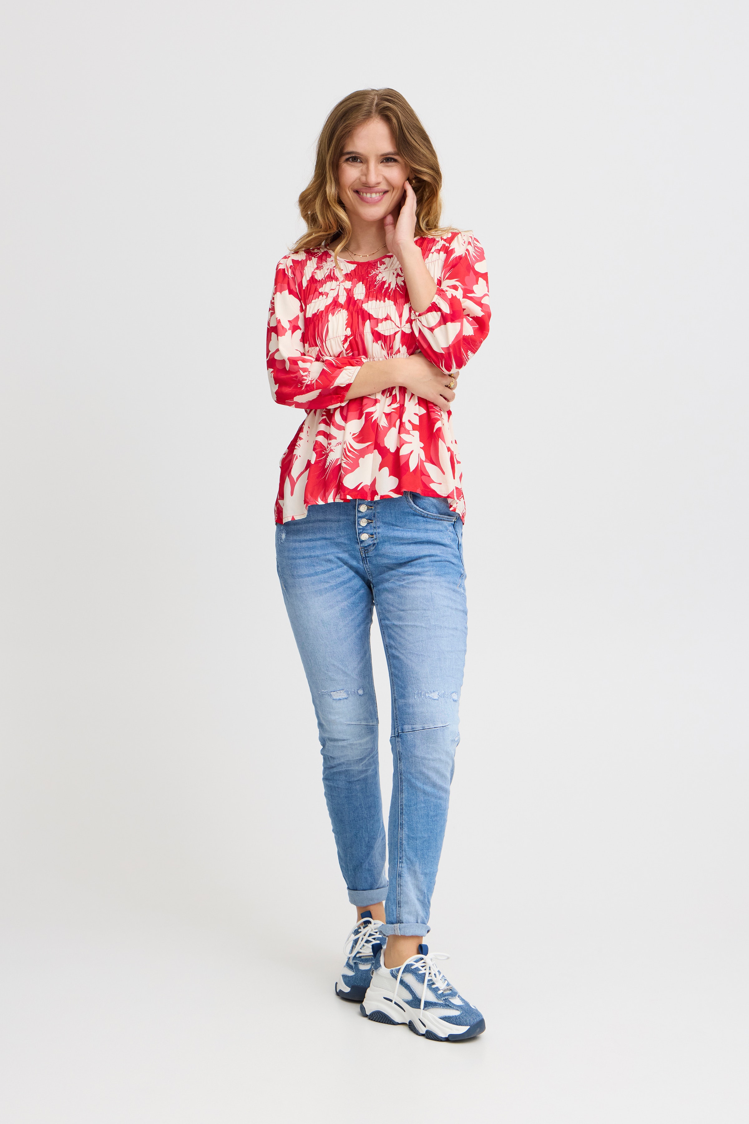 SBGRITT Blouse LOOKBOOK FRONT 22100568-171755