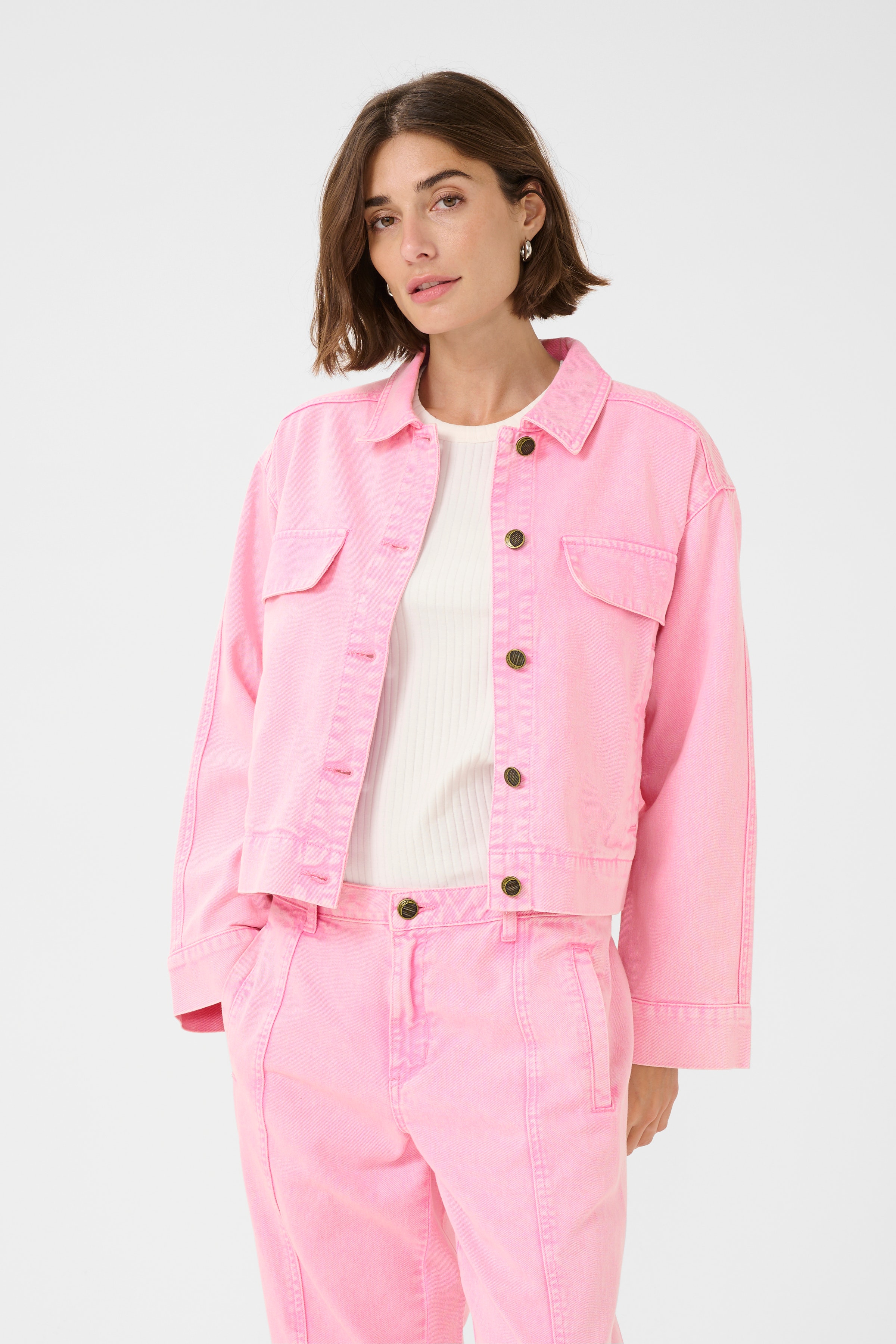 CUcarlina Denimjakke LOOKBOOK FRONT 50112088-108033