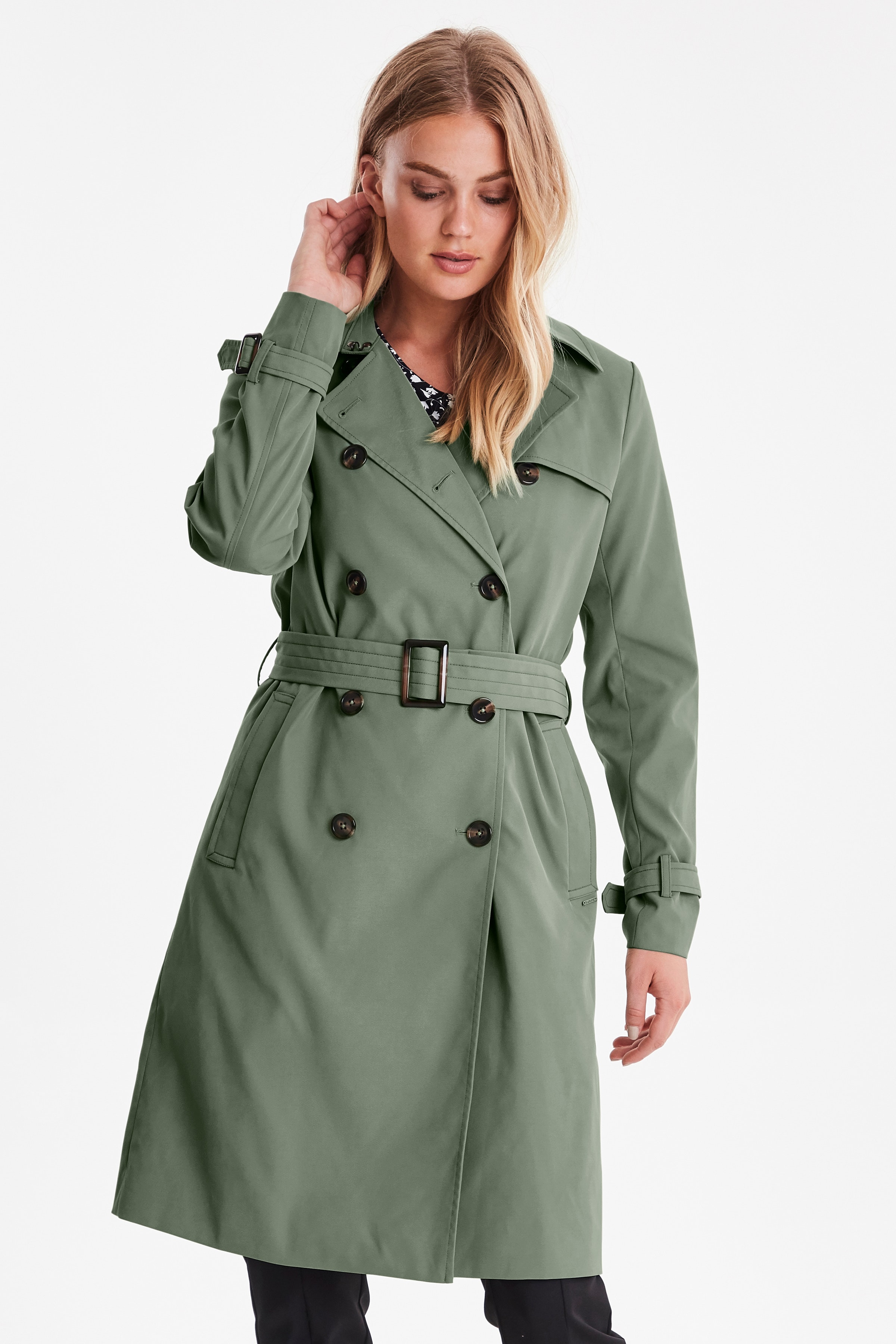 BYAlo trenchcoat LOOKBOOK FRONT 20807386-80353