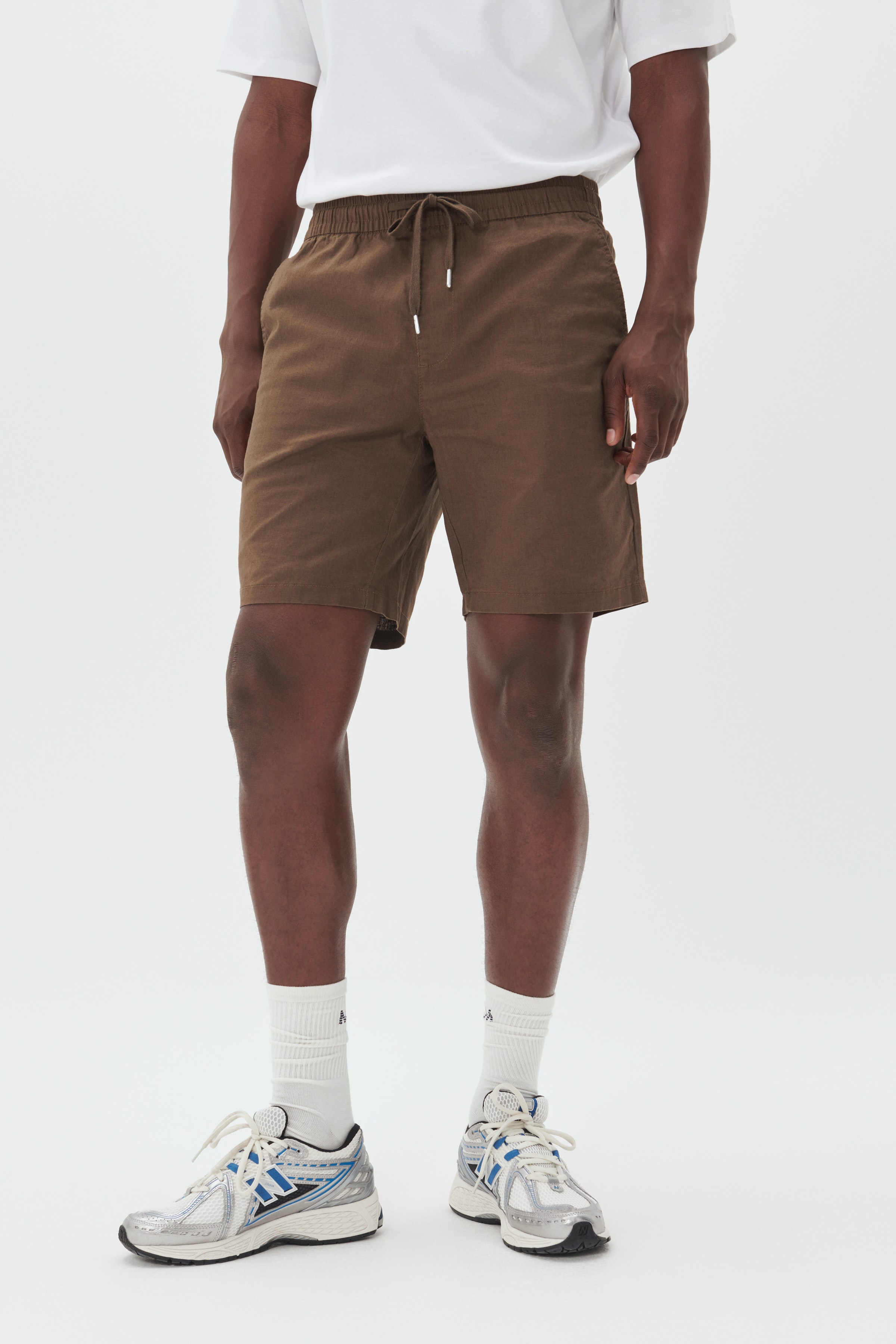 MAbarton hørshorts LOOKBOOK FRONT 30206032-190820