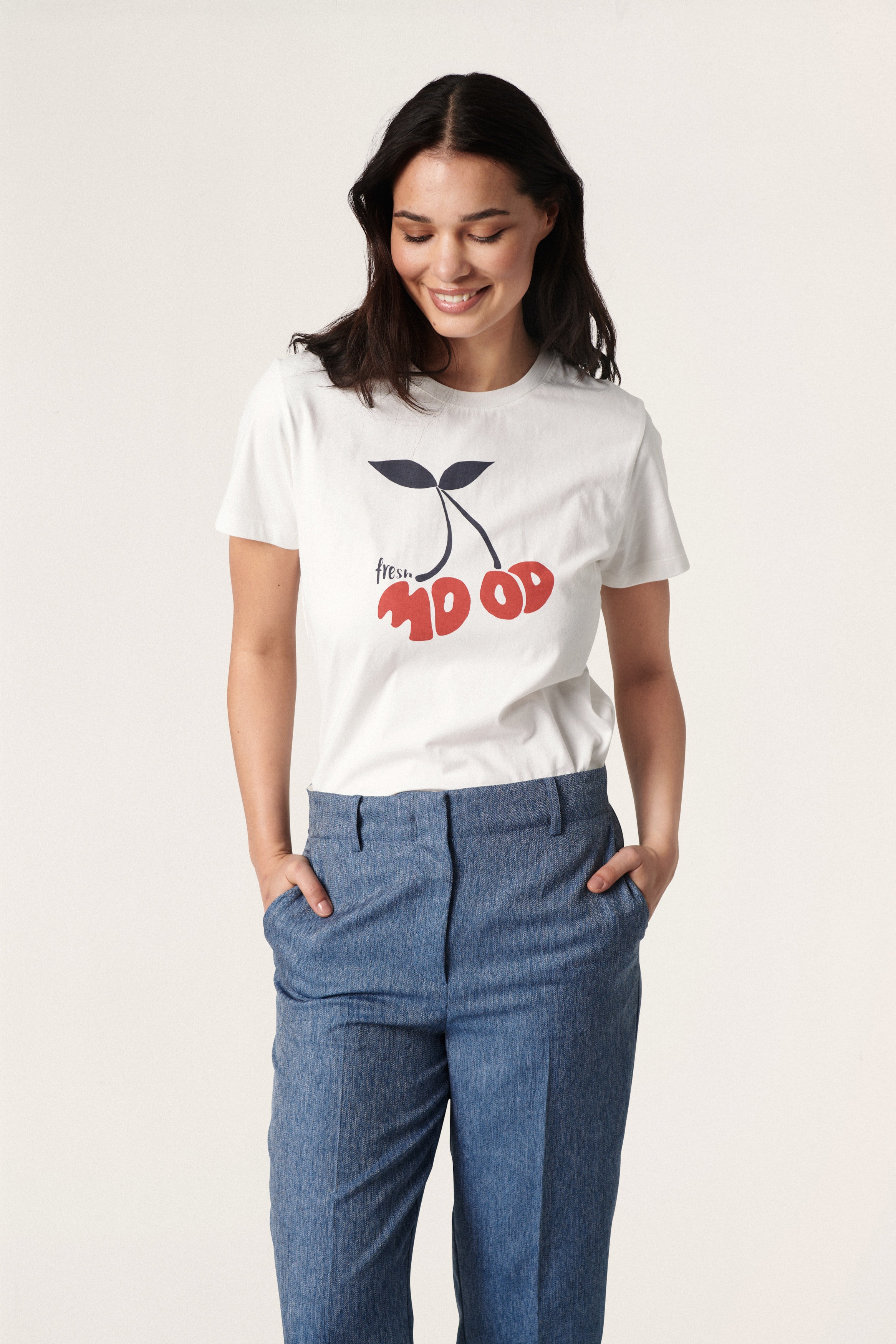 SLCira T-shirt LOOKBOOK FRONT 30406174-111001