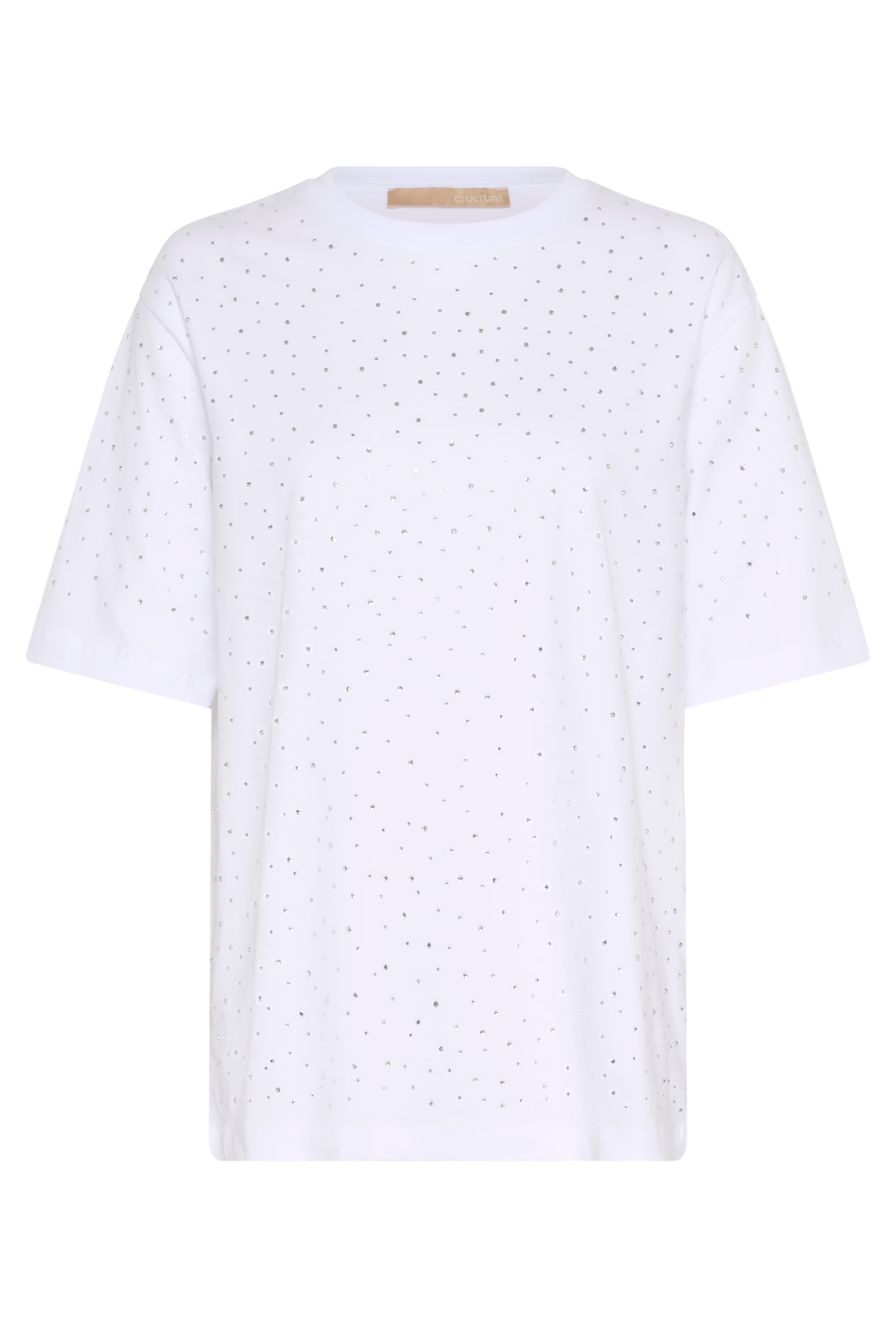 CUlondon T-shirt with rhinestones PACK FRONT 50112553-500069