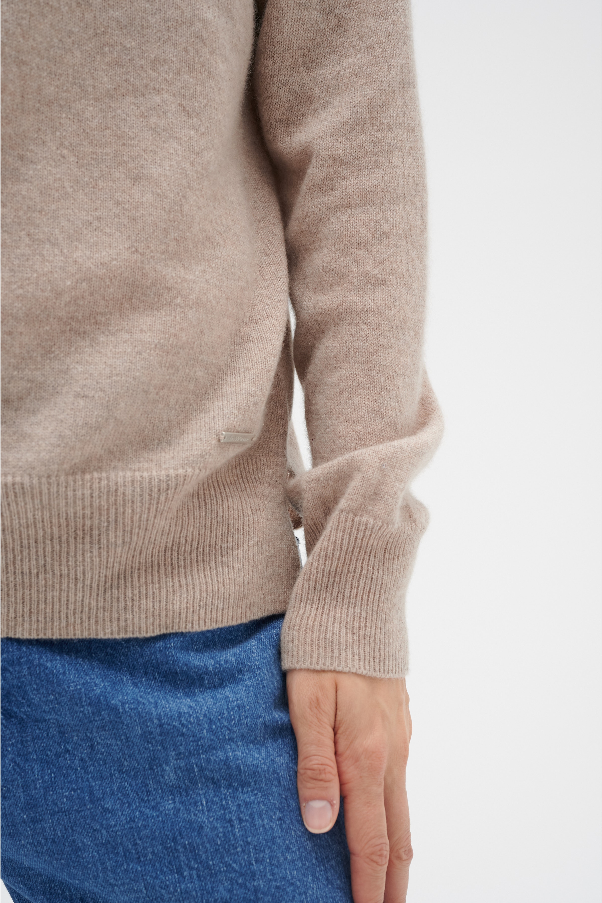 LukkaIW Crew-neck Kashmir Pullover LOOKBOOK DETAIL 30107629-10110