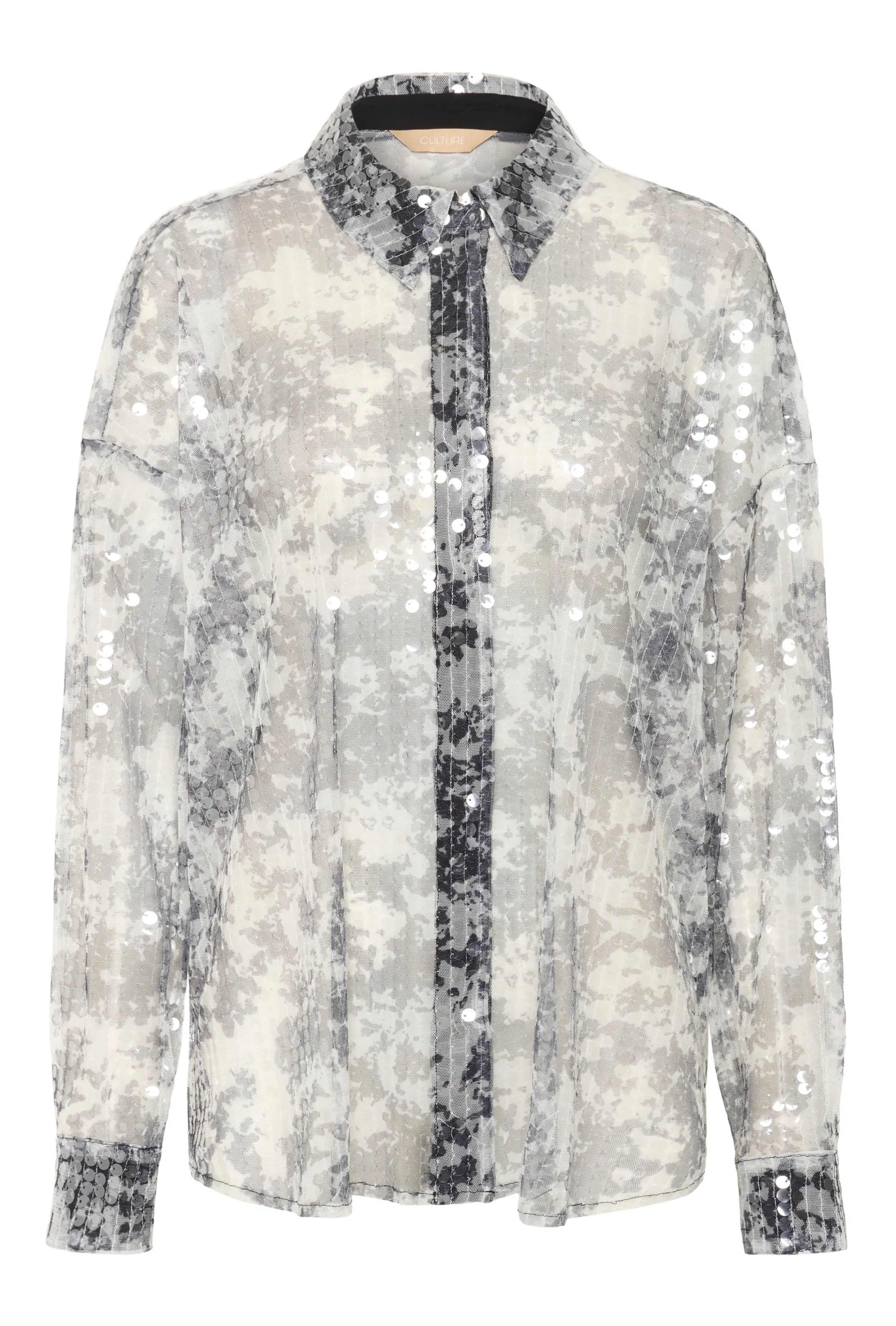 CUwilma Paillettenhemd PACK FRONT 50112209-108400