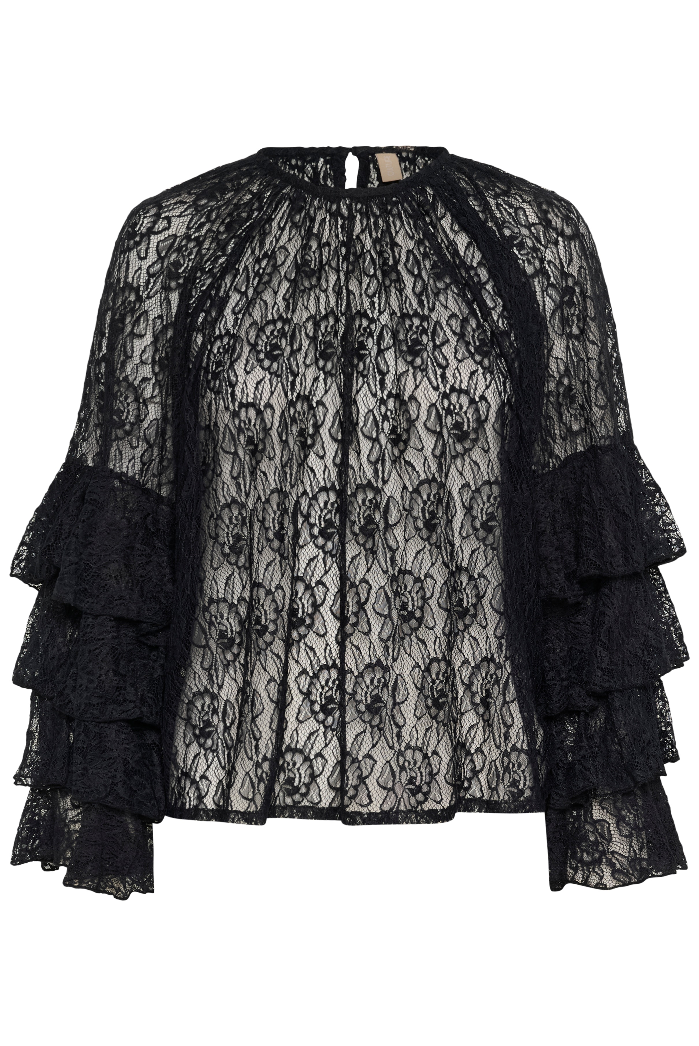 CUclemency Bluse med flæseærmer PACK FRONT 50112497-120304