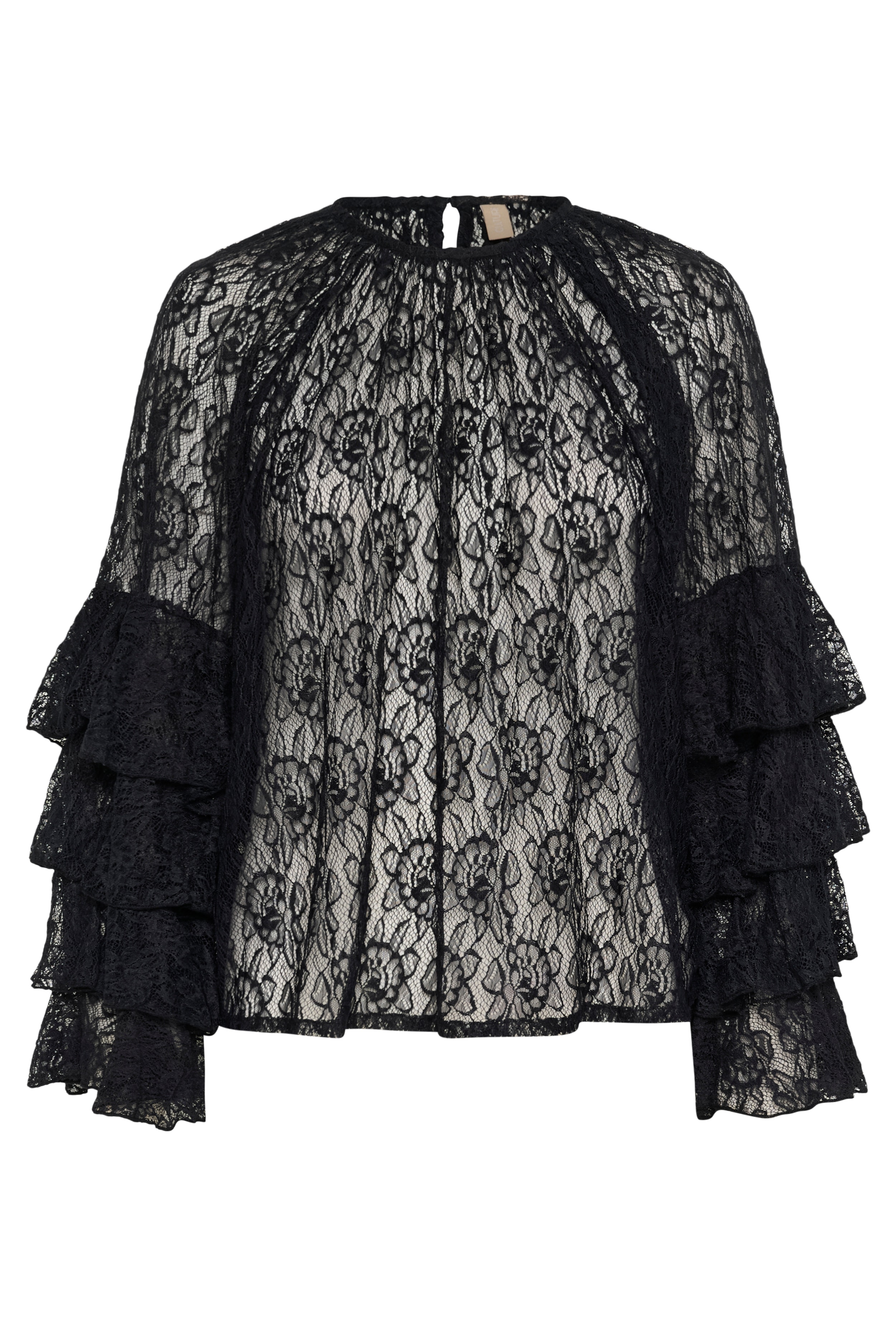 CUclemency Bluse med flæseærmer PACK FRONT 50112497-500012