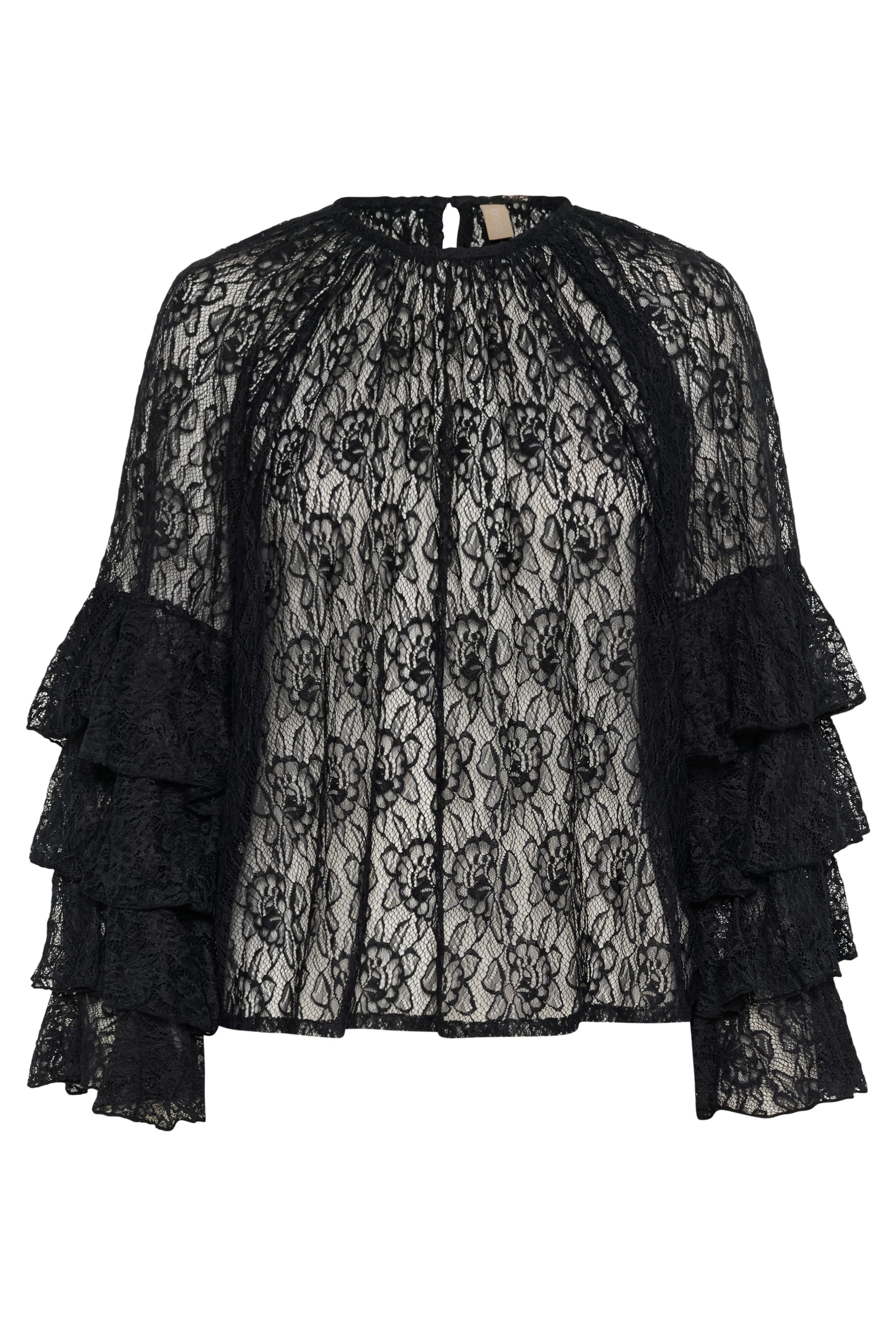 CUclemency Bluse med flæseærmer PACK FRONT 50112497-500012