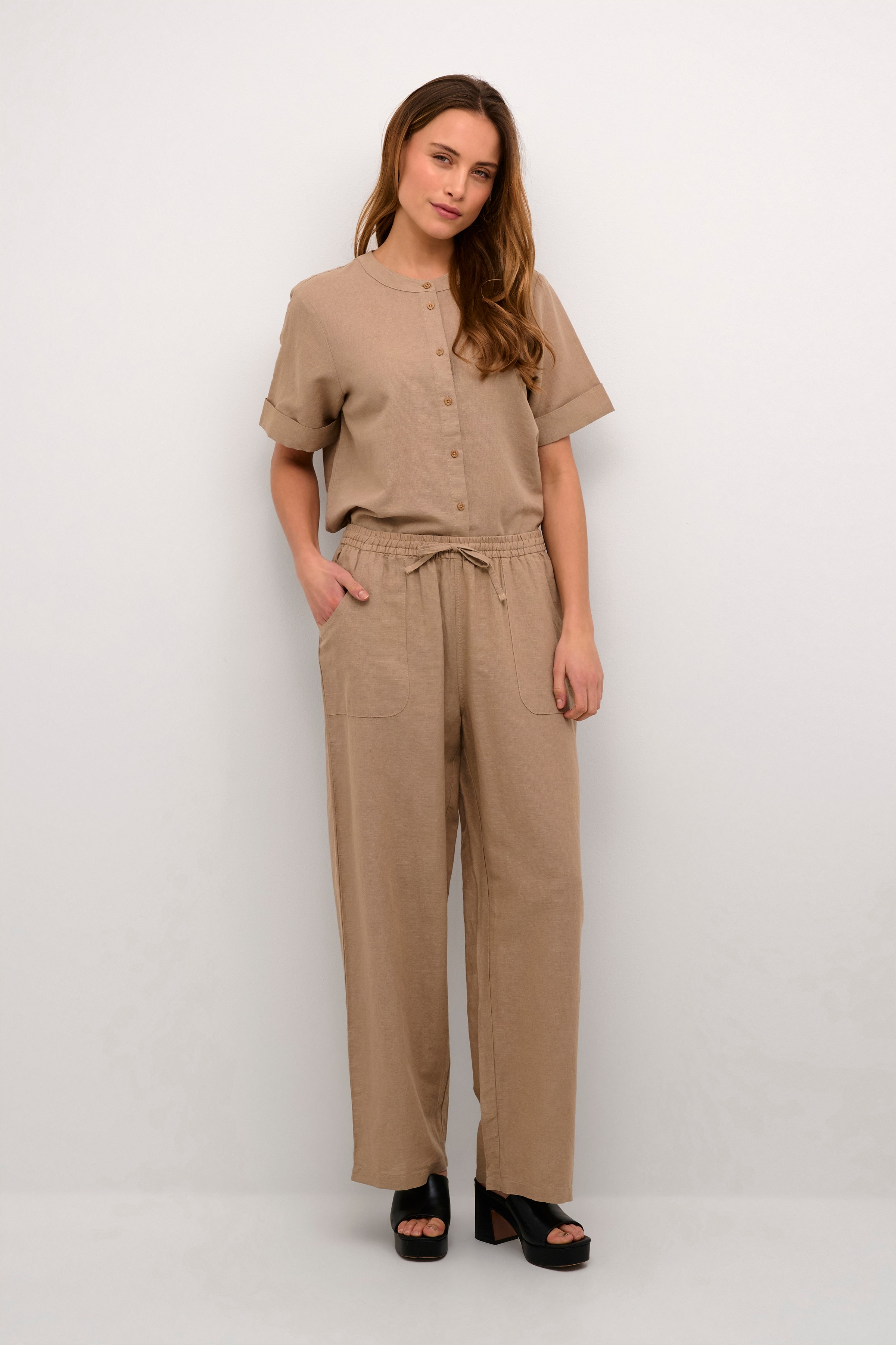 CUazemina Linen Trousers LOOKBOOK FRONT 50110698-171009