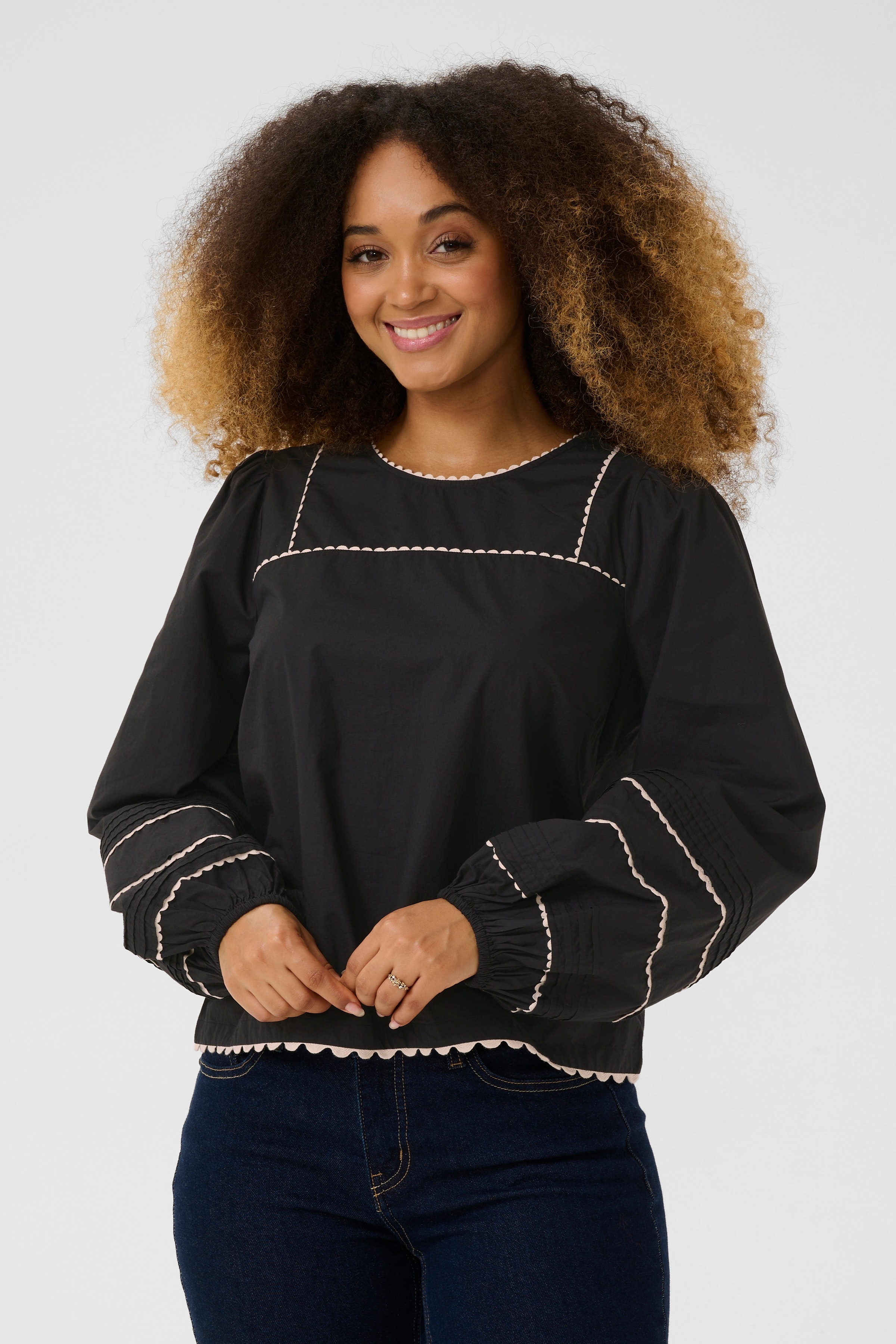 CUmaldi Bluse LOOKBOOK FRONT 50111681-500012