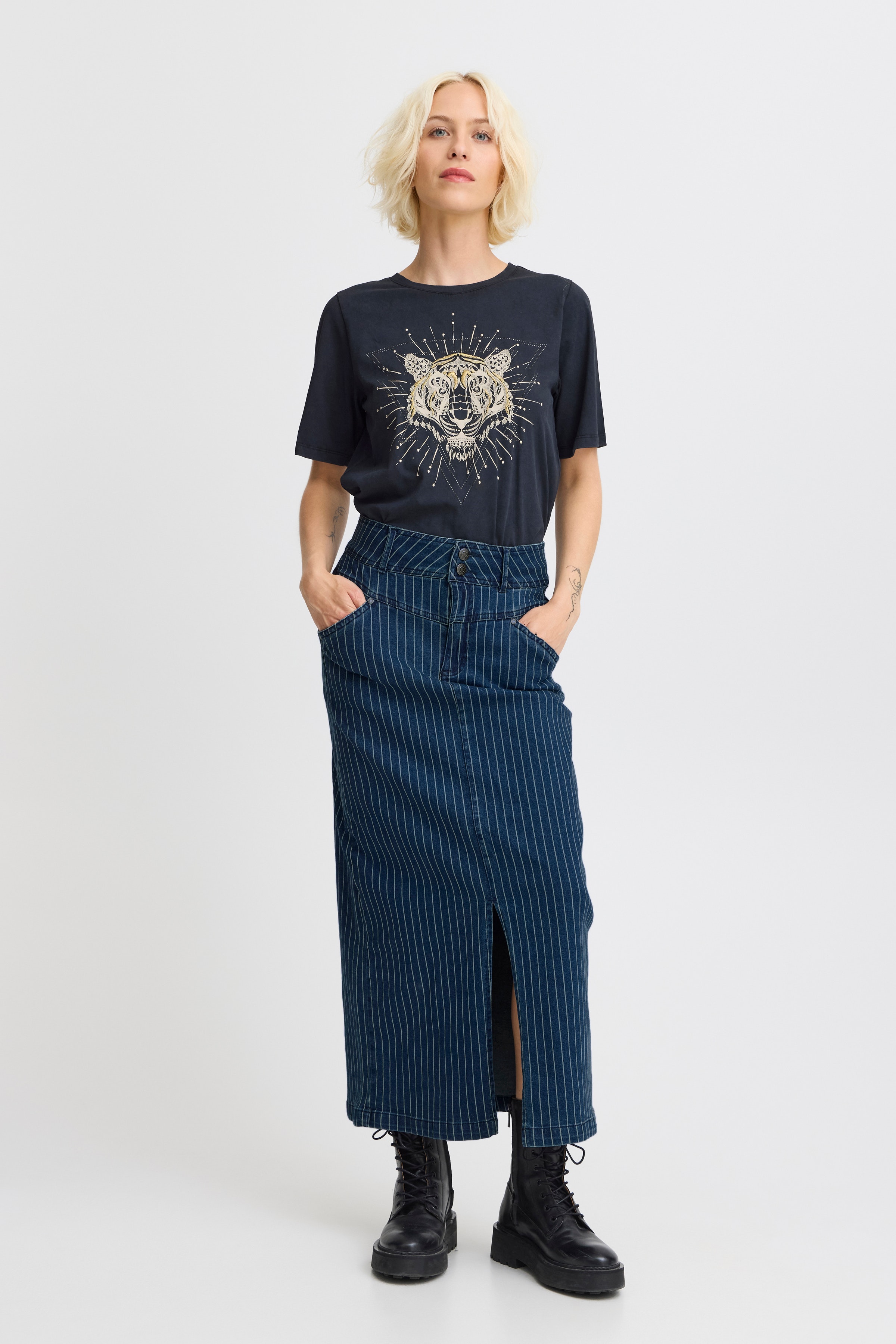 PZHANNAH Skirt LOOKBOOK FRONT 50208294-200002