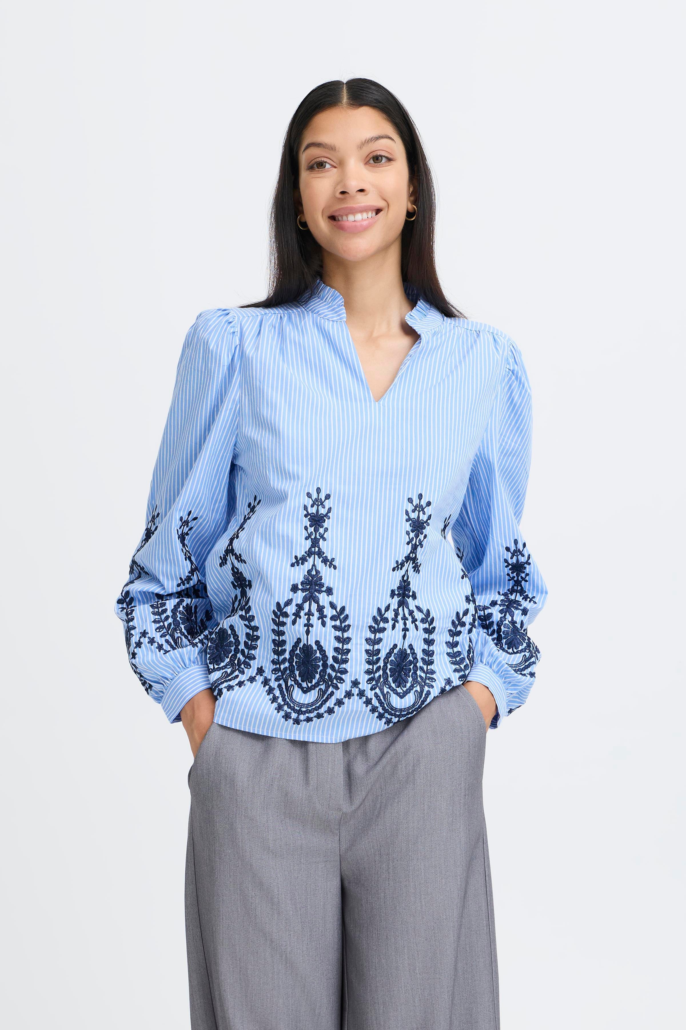 BYXFAUSTA Bluse LOOKBOOK FRONT 20818918-900007885