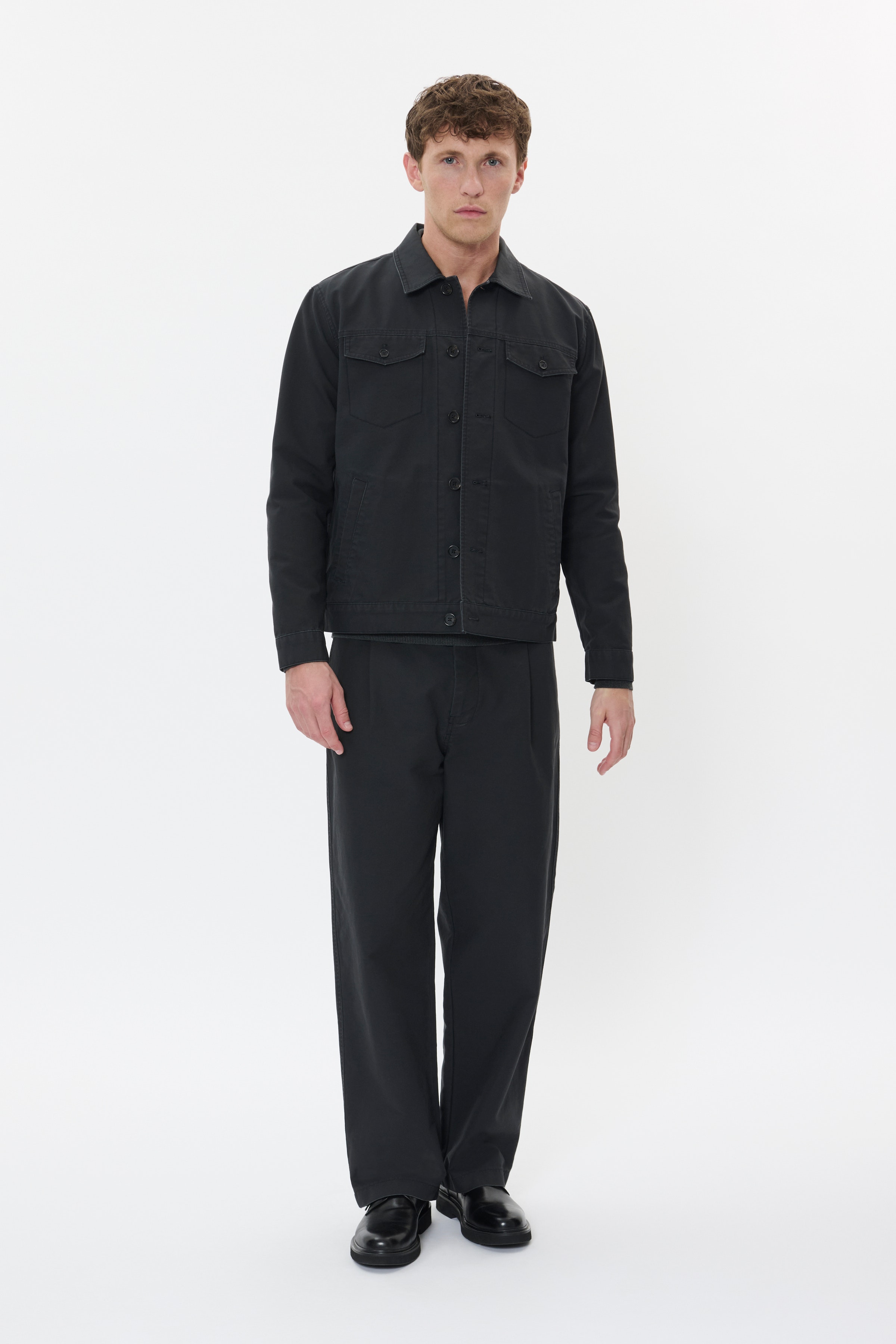 MAcallan Casual M73 Jeansjacke LOOKBOOK FRONT 30208658-300275