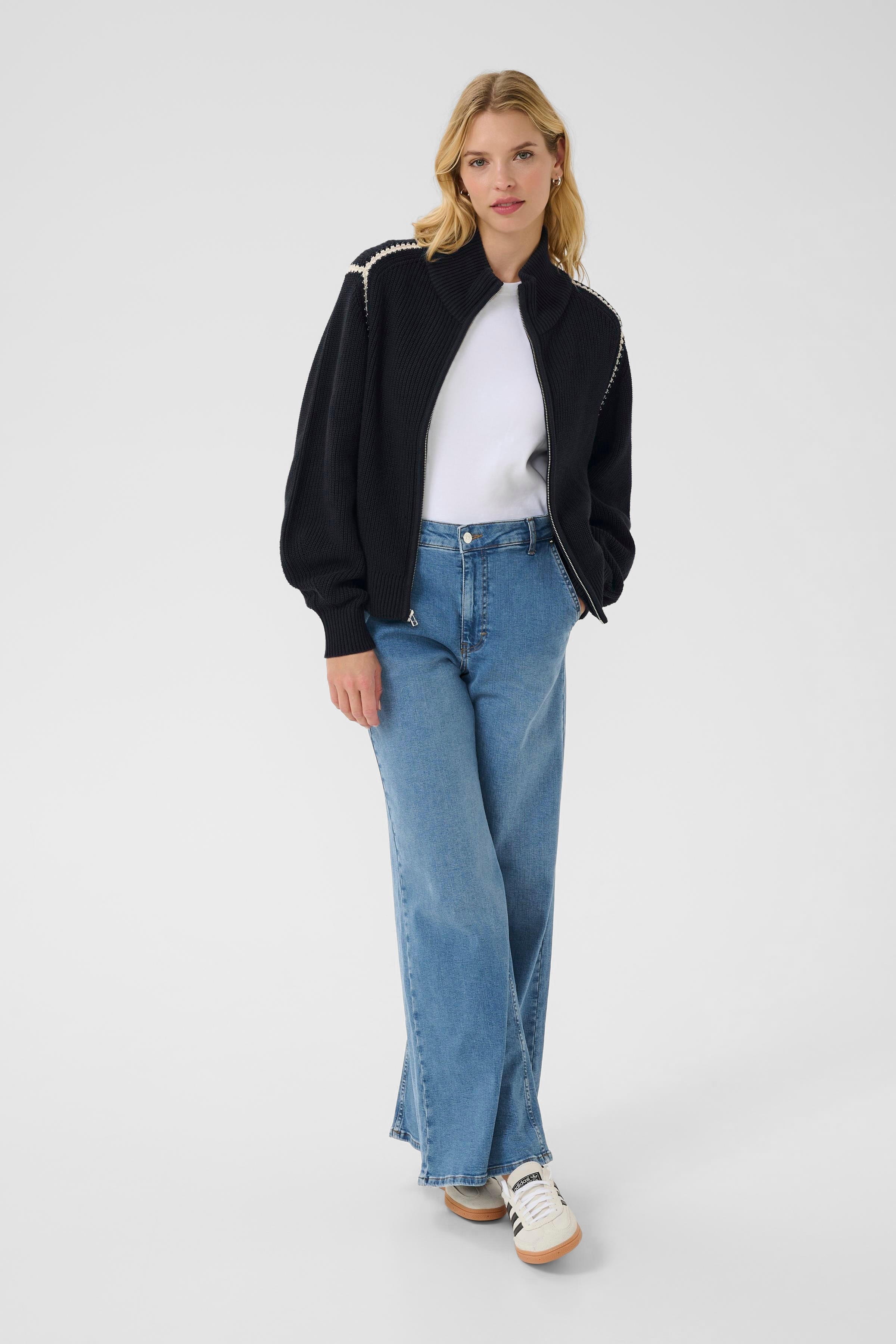 SemraPW Cardigan LOOKBOOK FRONT 30309984-304241