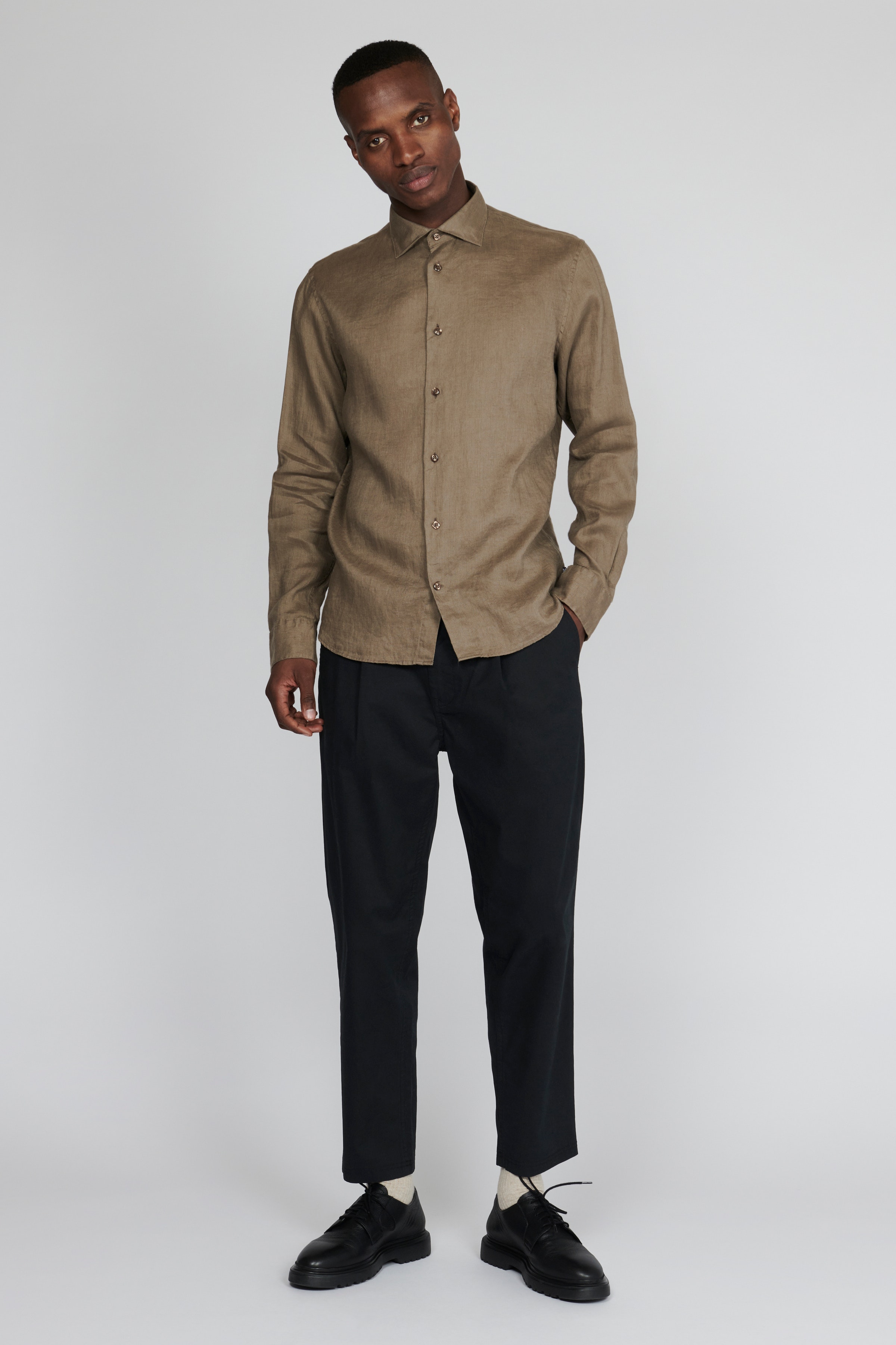 MAmarc linen shirt LOOKBOOK FRONT 30205841-181112