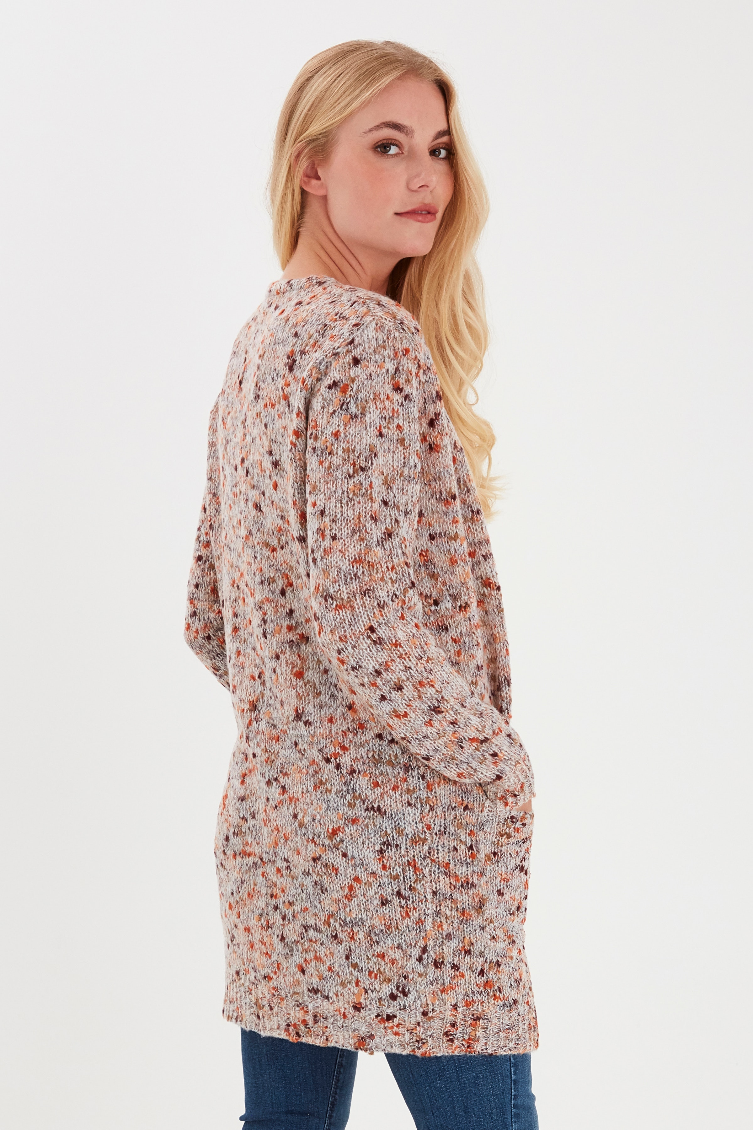 Stickad cardigan LOOKBOOK FRONT 20608490-200121