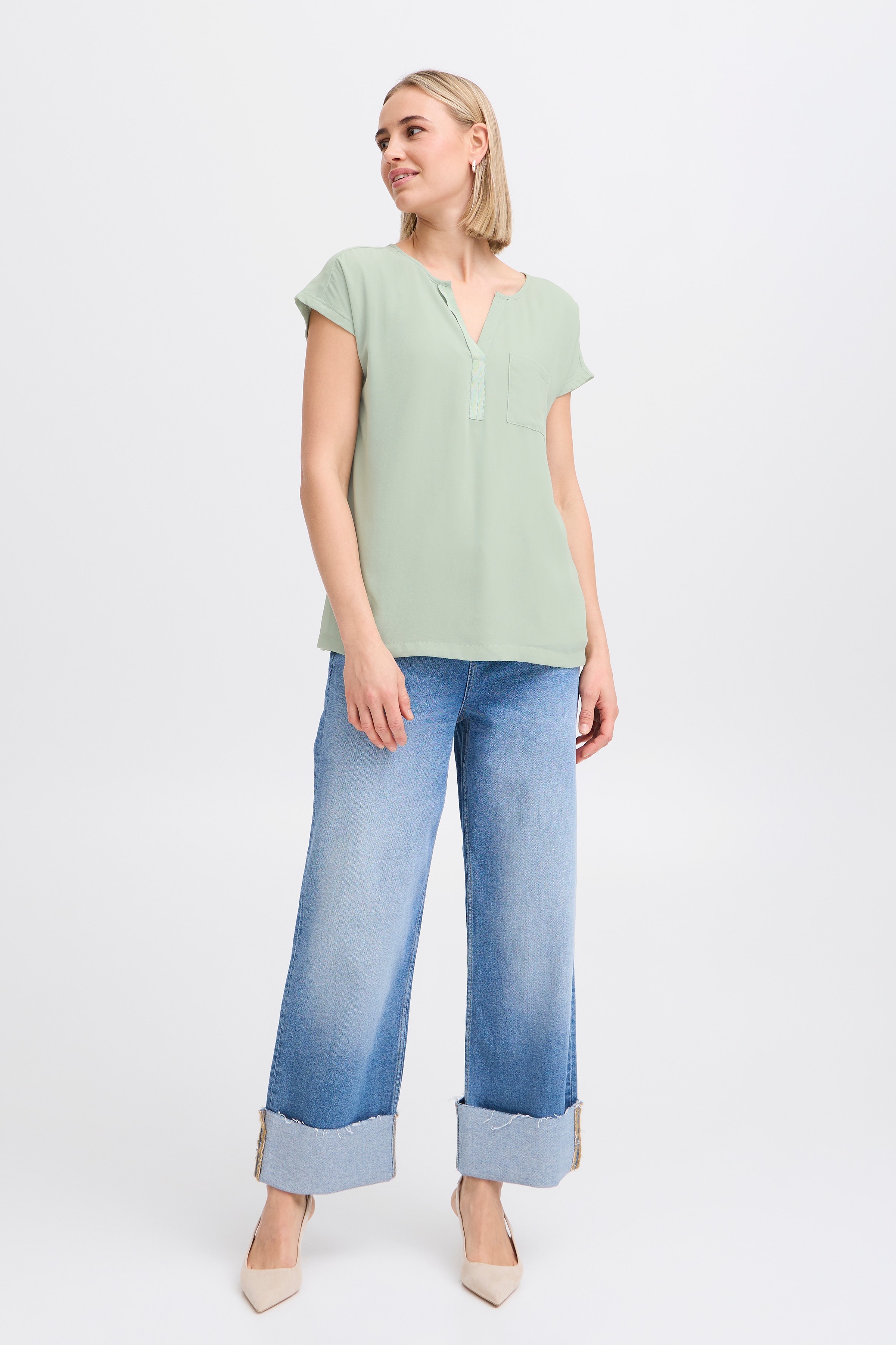 FRZawov Bluse LOOKBOOK FRONT 20603737-155706
