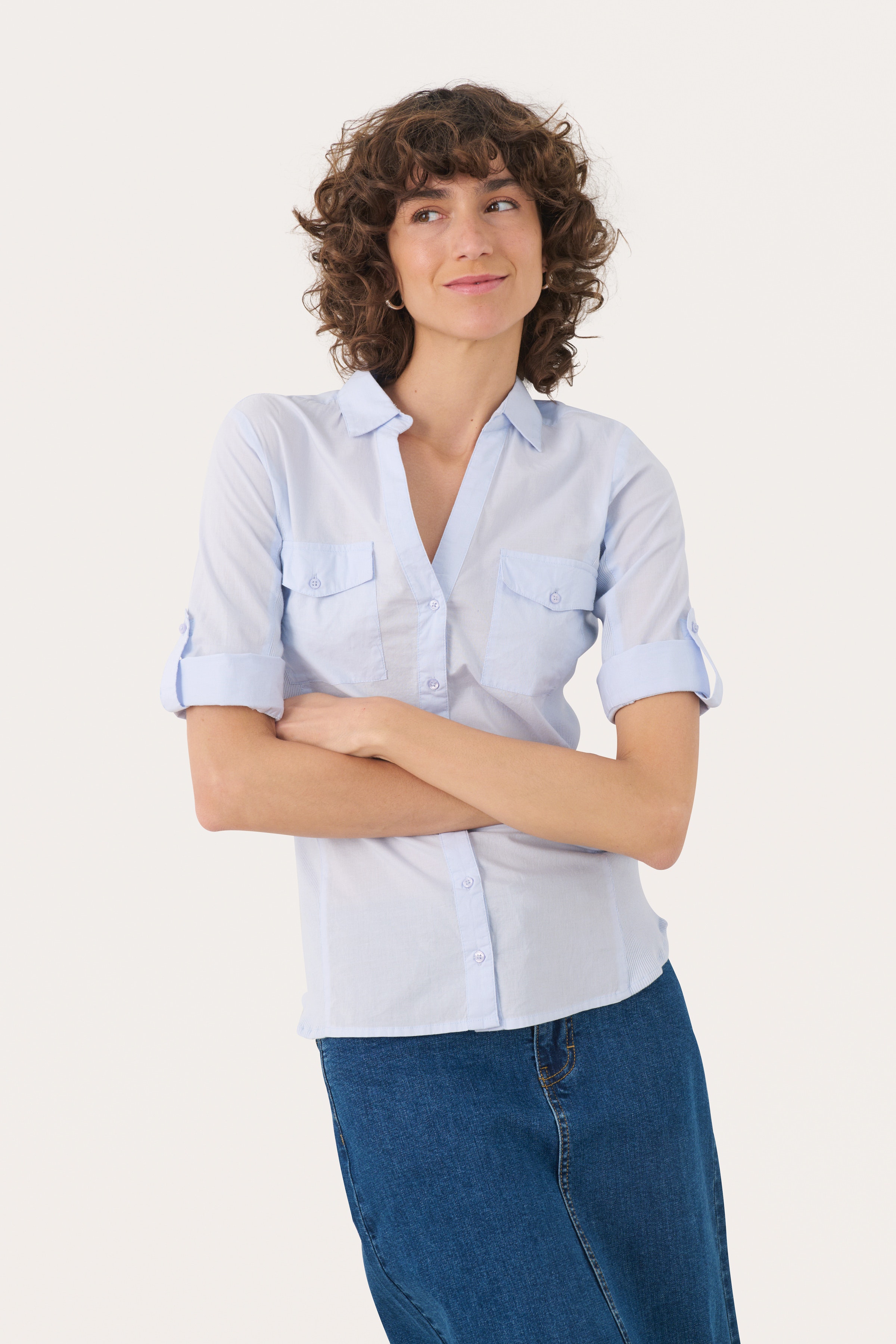 CortniaPW Skjorte LOOKBOOK FRONT 30305975-144110