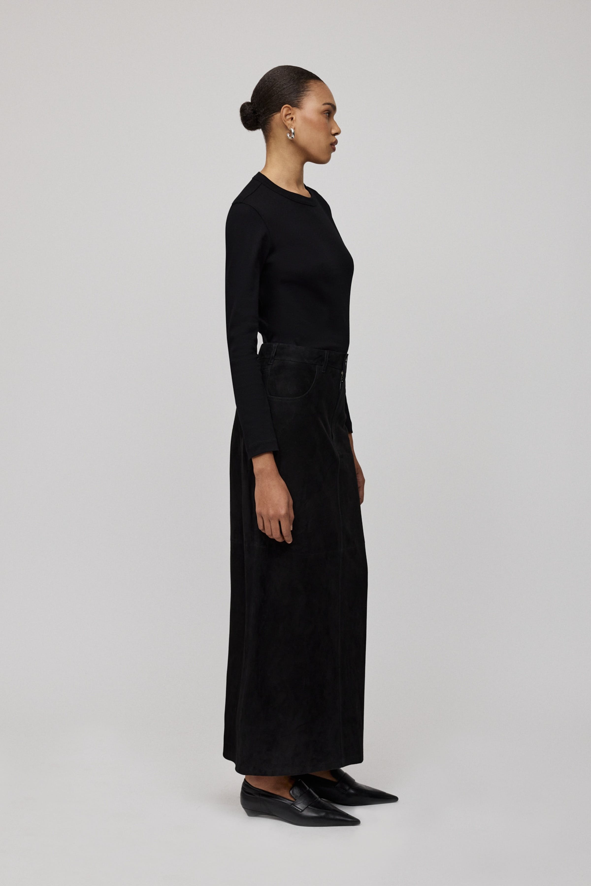 LISANNA Skjørt LOOKBOOK FRONT 30600728-BK999