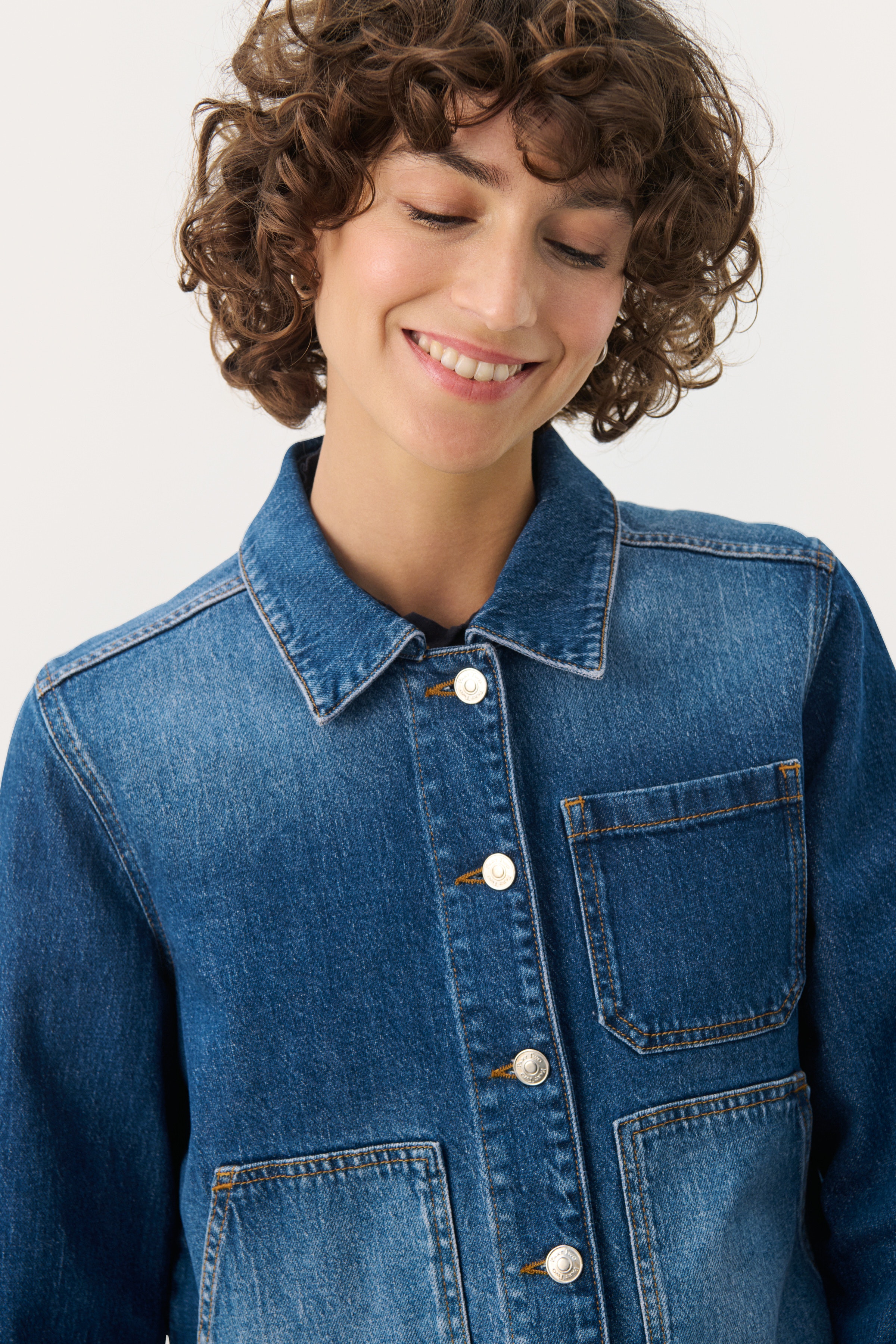 NanniePW Casual Denim Jacket LOOKBOOK DETAIL 30309338-300156