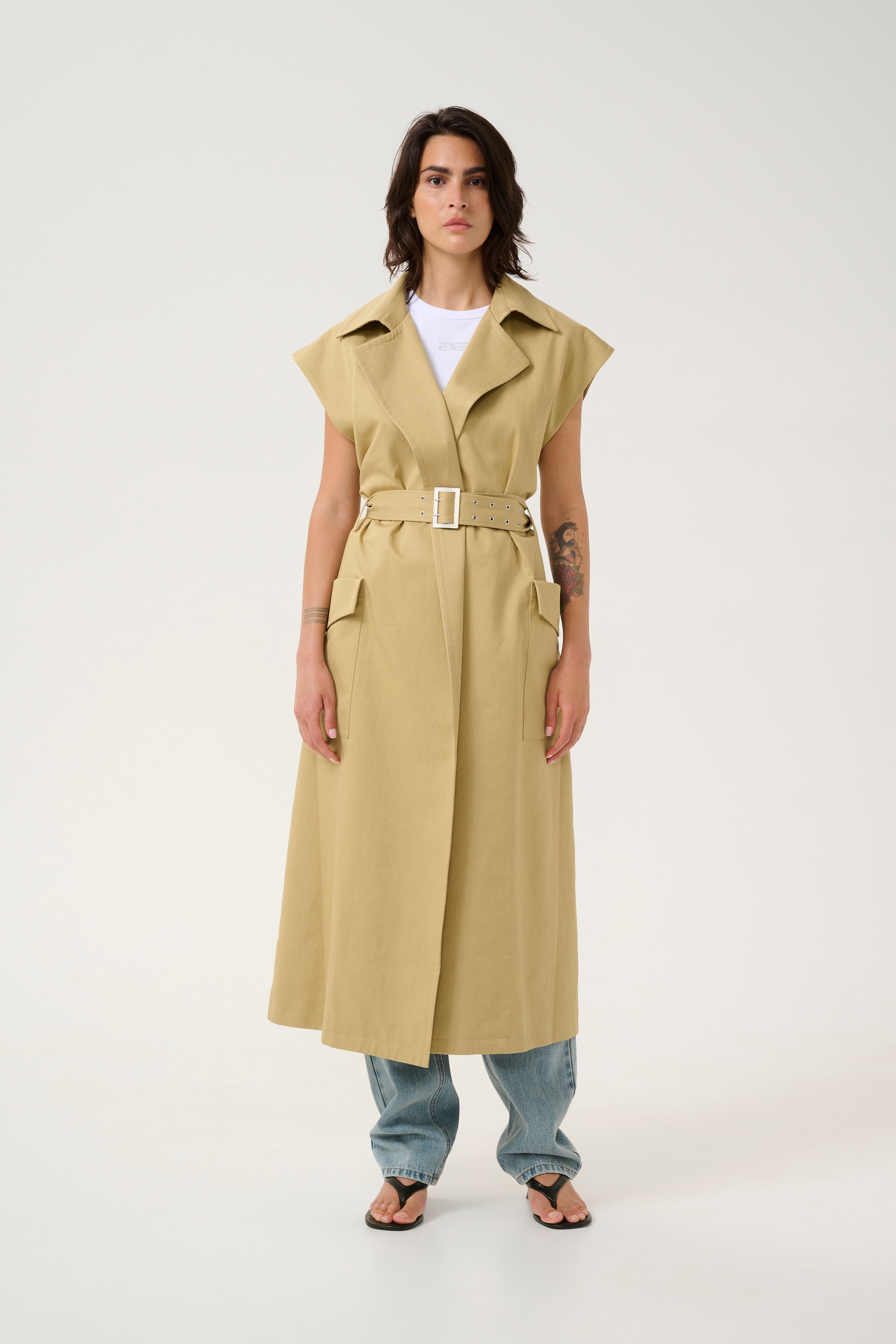 GZsouri Trenchcoat LOOKBOOK BACK 10910076-107362